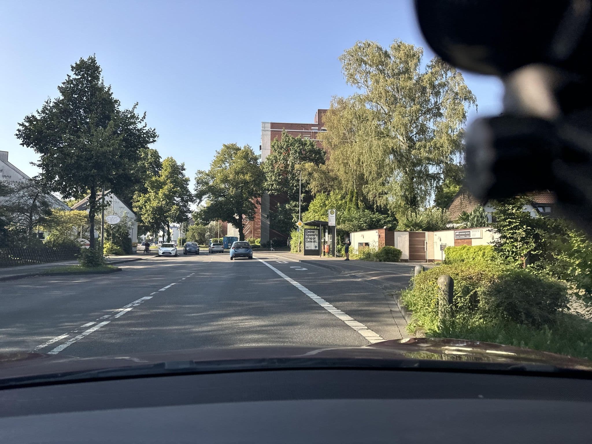 Street view near gemütliches großzügiges Appartement Steinbreche barrierefrei, Bergisch Gladbach — © maxd (CC BY-SA · Mapillary)