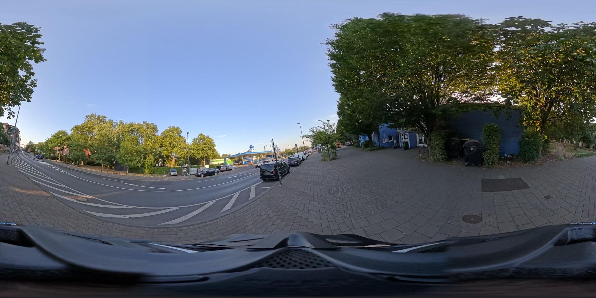 Street view near Gästehaus Messetip, Humboldtkolonie — © popball (CC BY-SA · Mapillary)