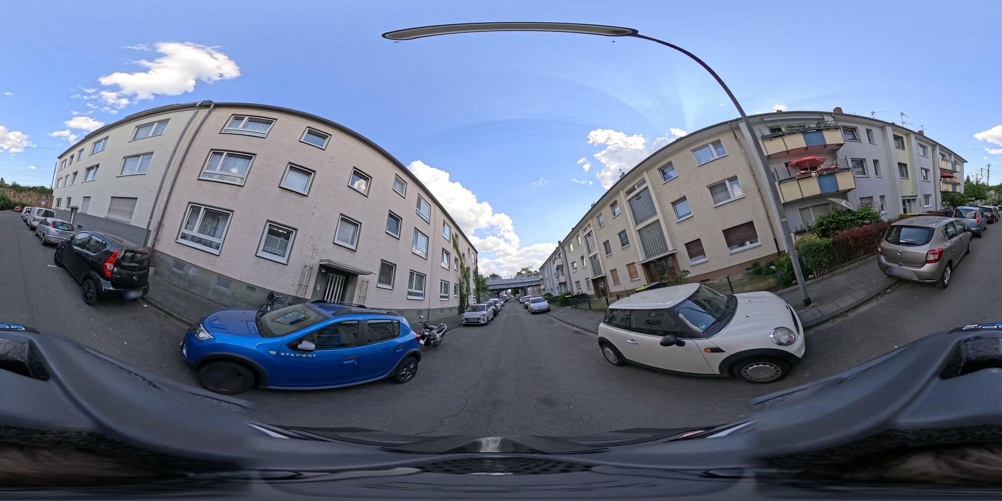 Street view near Cityfair Apartments Köln, Humboldtkolonie — © popball (CC BY-SA · Mapillary)