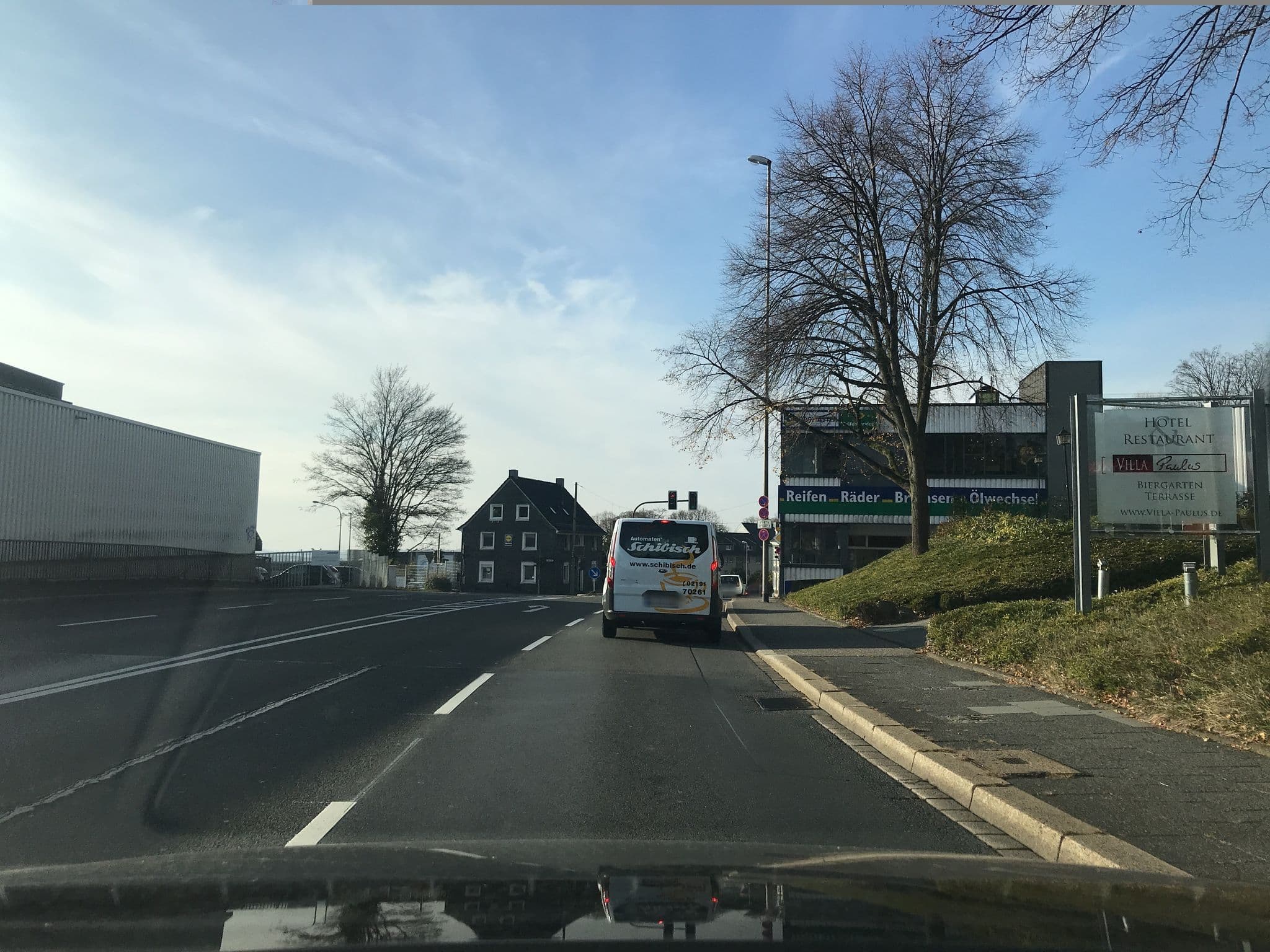 Street view near VILLA Paulus Restaurant - Hotel - Catering, Remscheid — © saschahaberkorn (CC BY-SA · Mapillary)