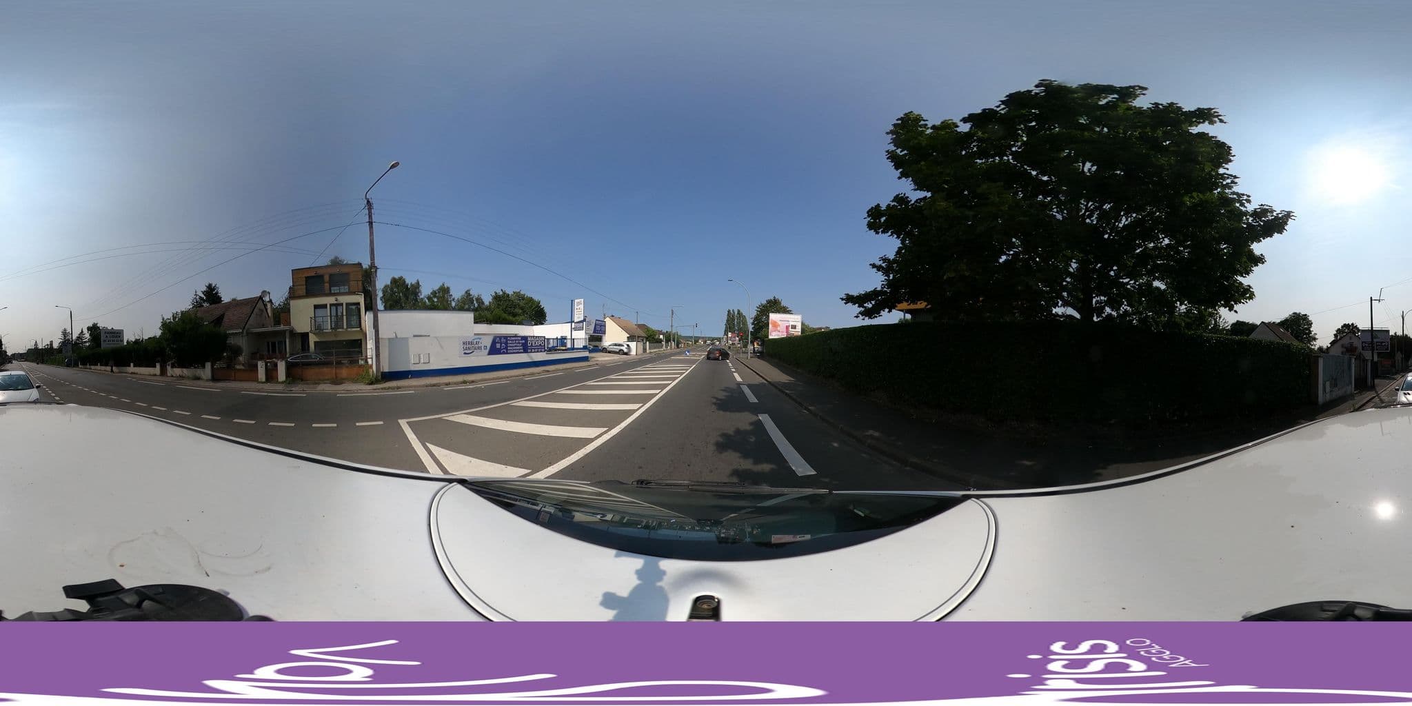 Street view near Hôtel Première Classe, Herblay-sur-Seine — © sigCAVP (CC BY-SA · Mapillary)