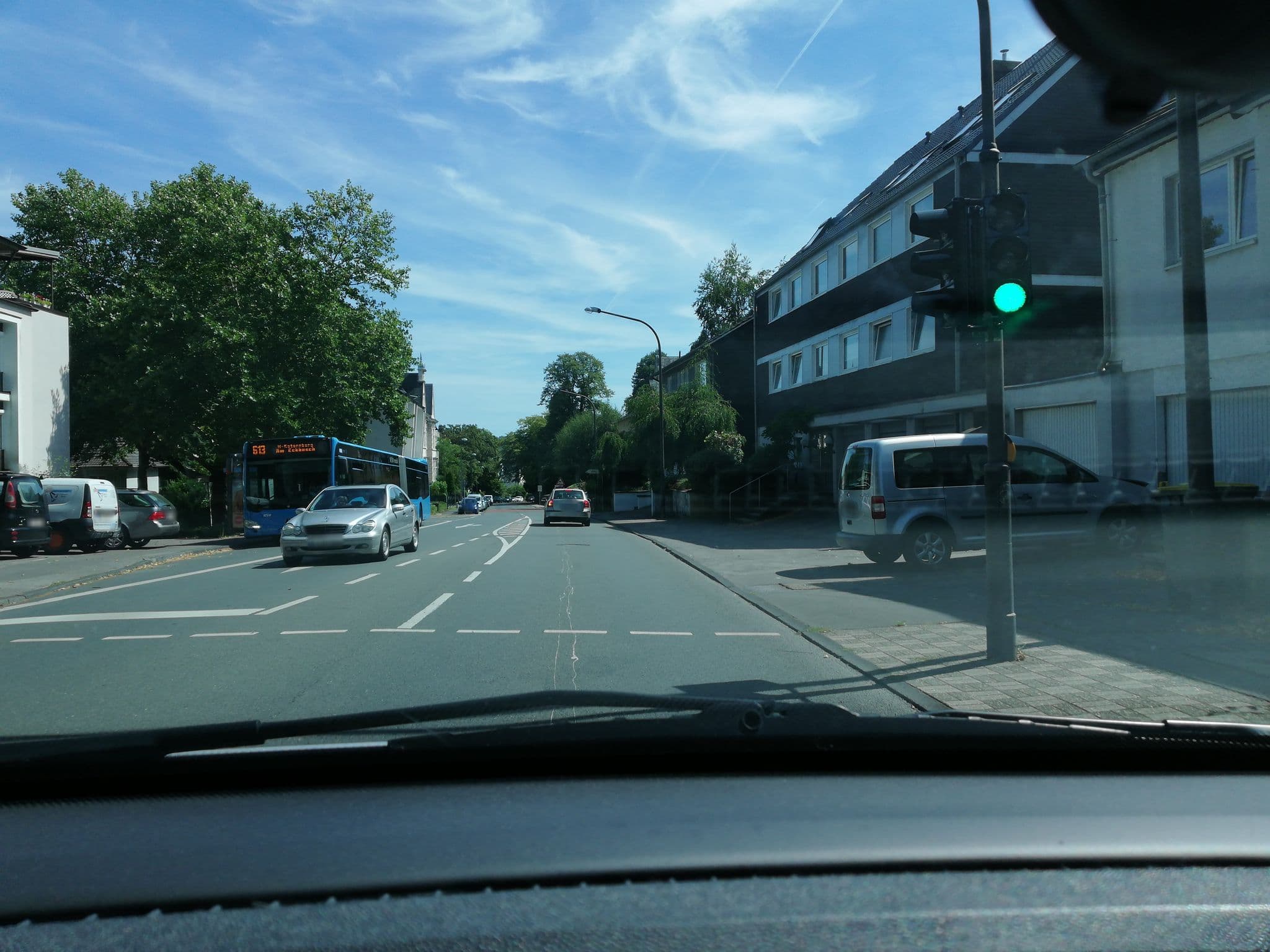 Street view near 2 Zimmer Wohnung Wuppertal mit Terrasse, Wuppertal — © thoschi (CC BY-SA · Mapillary)
