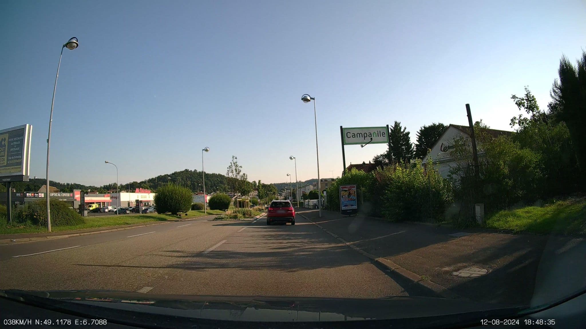 Street view near Hôtel Campanile, Saint-Avold — © heetENkoel (CC BY-SA · Mapillary)
