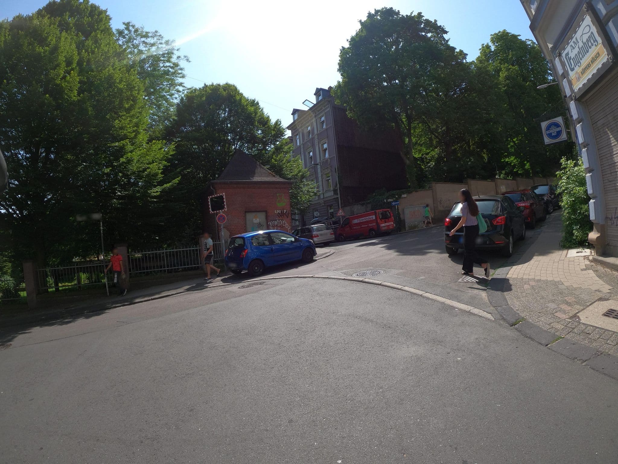 Street view near Ferienwohnung Hardtblick, Wuppertal — © phitec (CC BY-SA · Mapillary)