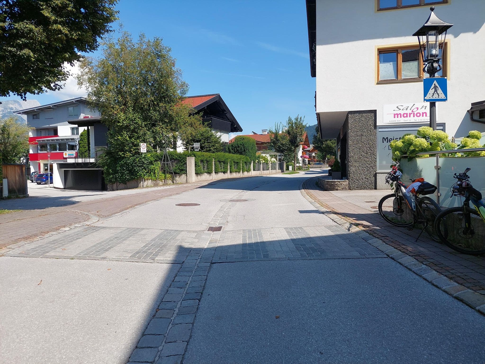Street view near Pension Faistenauer, Söll — © viavista (CC BY-SA · Mapillary)