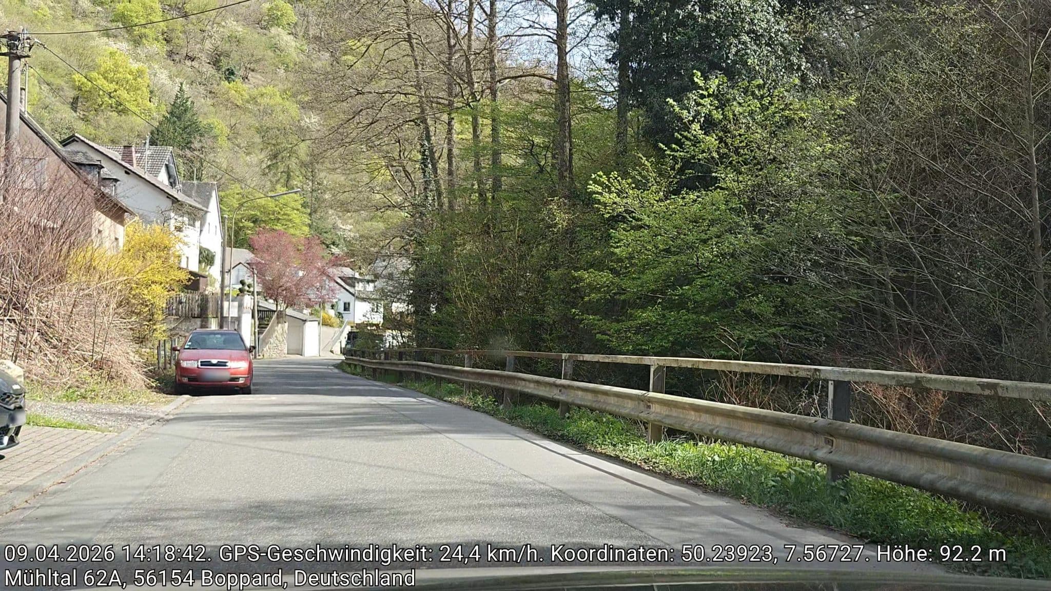 Street view near Pension Belzer, Boppard — © amenophis (CC BY-SA · Mapillary)