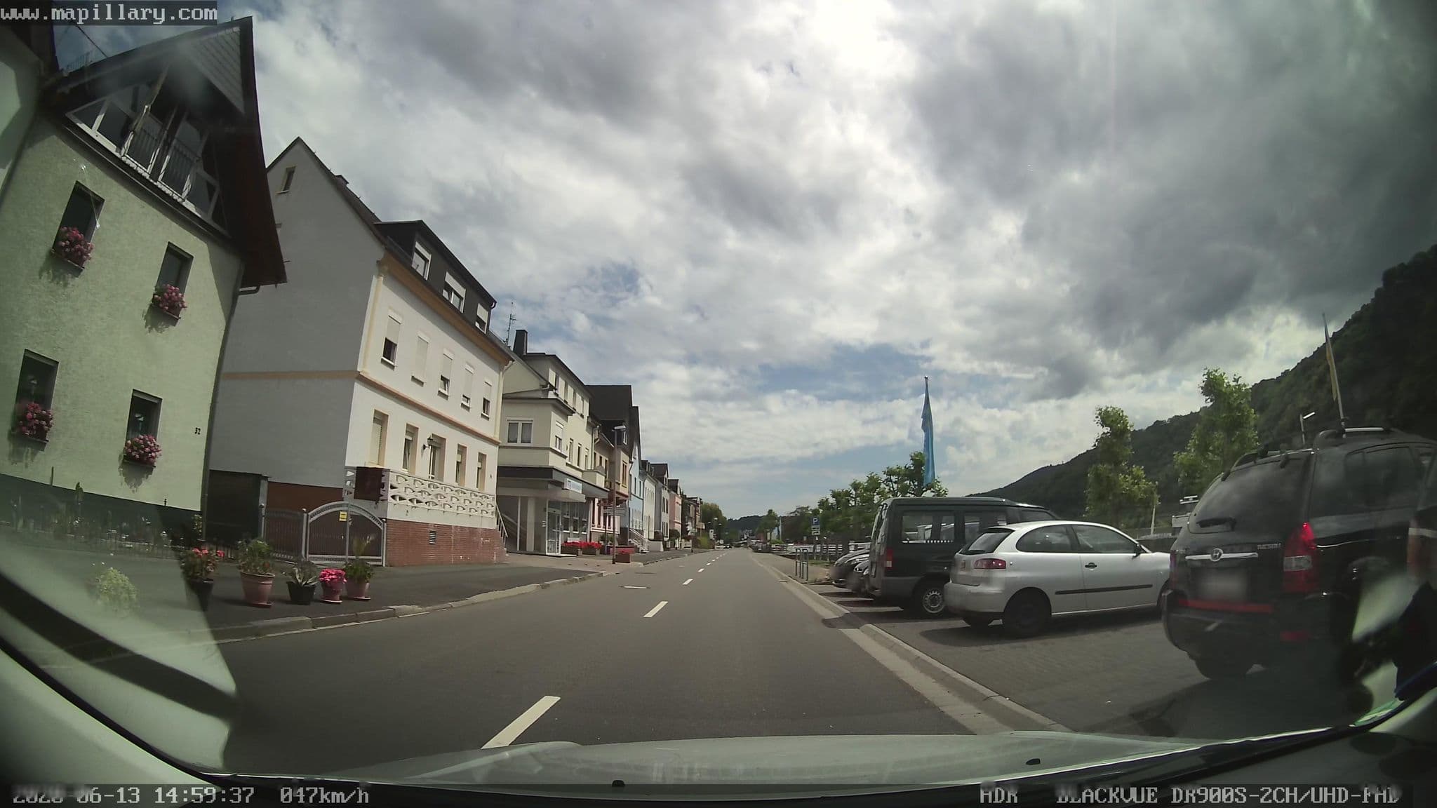 Street view near Rheinpromenade, Kamp-Bornhofen — © mapcreator (CC BY-SA · Mapillary)