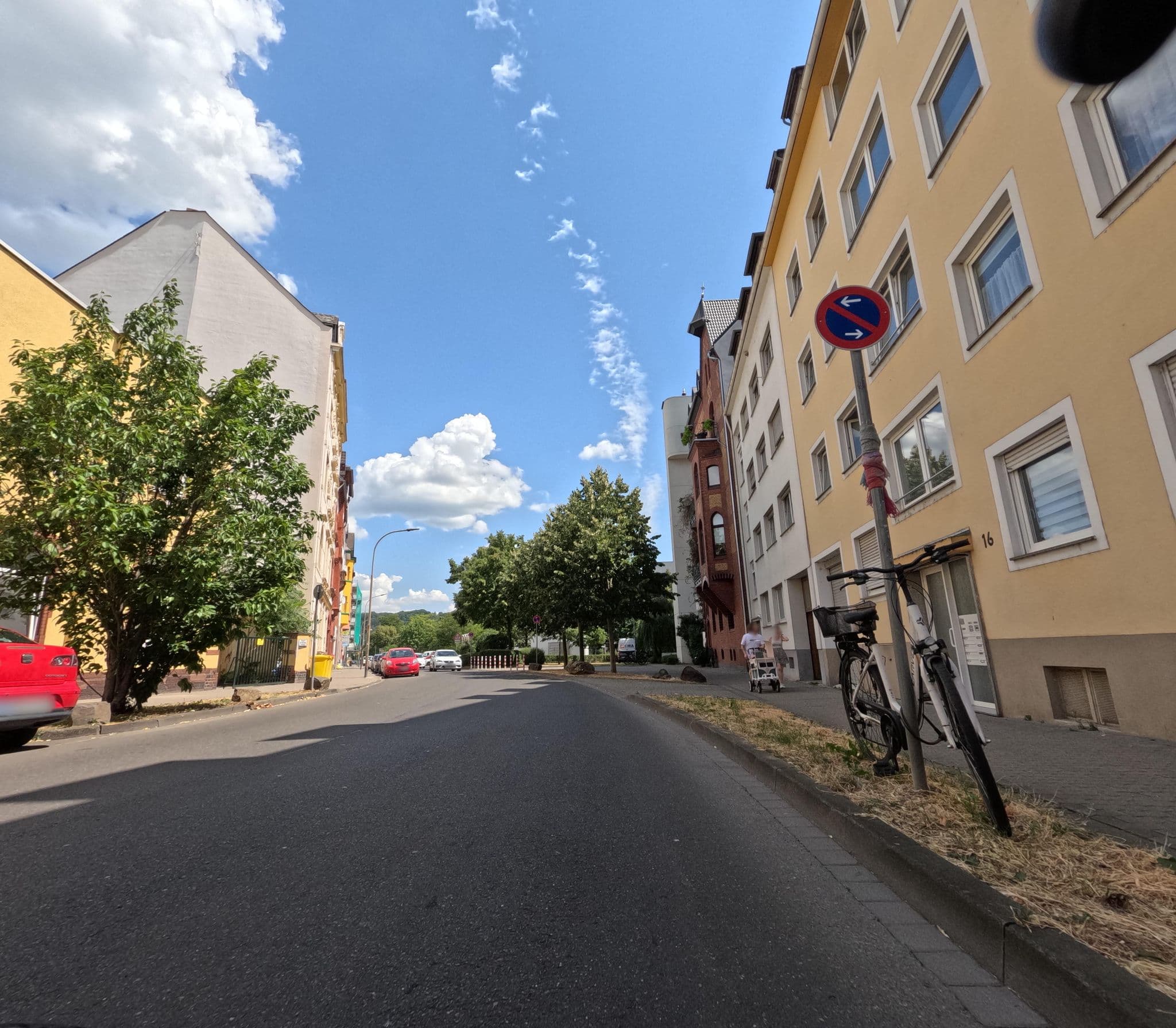 Street view near Hotel Zum Hafen, Koblenz — © kalcaaro (CC BY-SA · Mapillary)