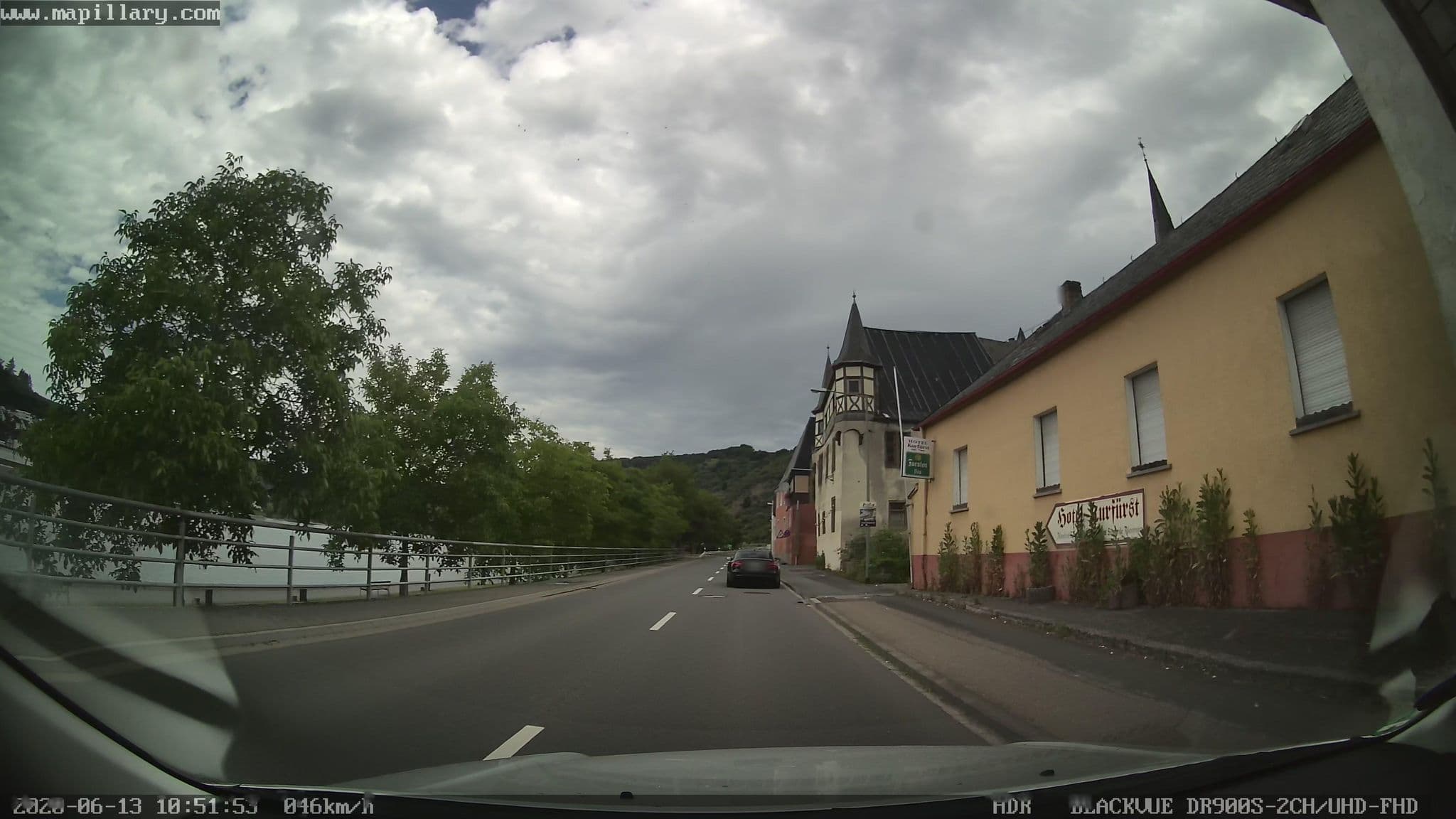 Street view near Hotel Kurfhurst, Kamp-Bornhofen — © mapcreator (CC BY-SA · Mapillary)