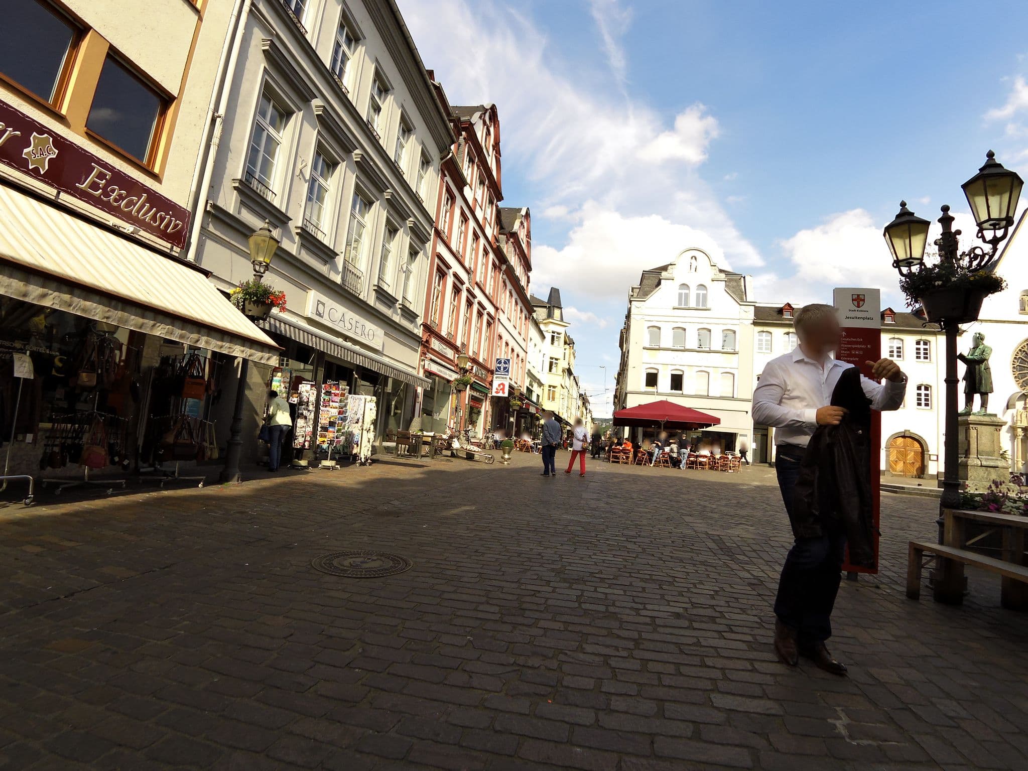 Street view near aran Hotel, Koblenz — © bitnapper (CC BY-SA · Mapillary)