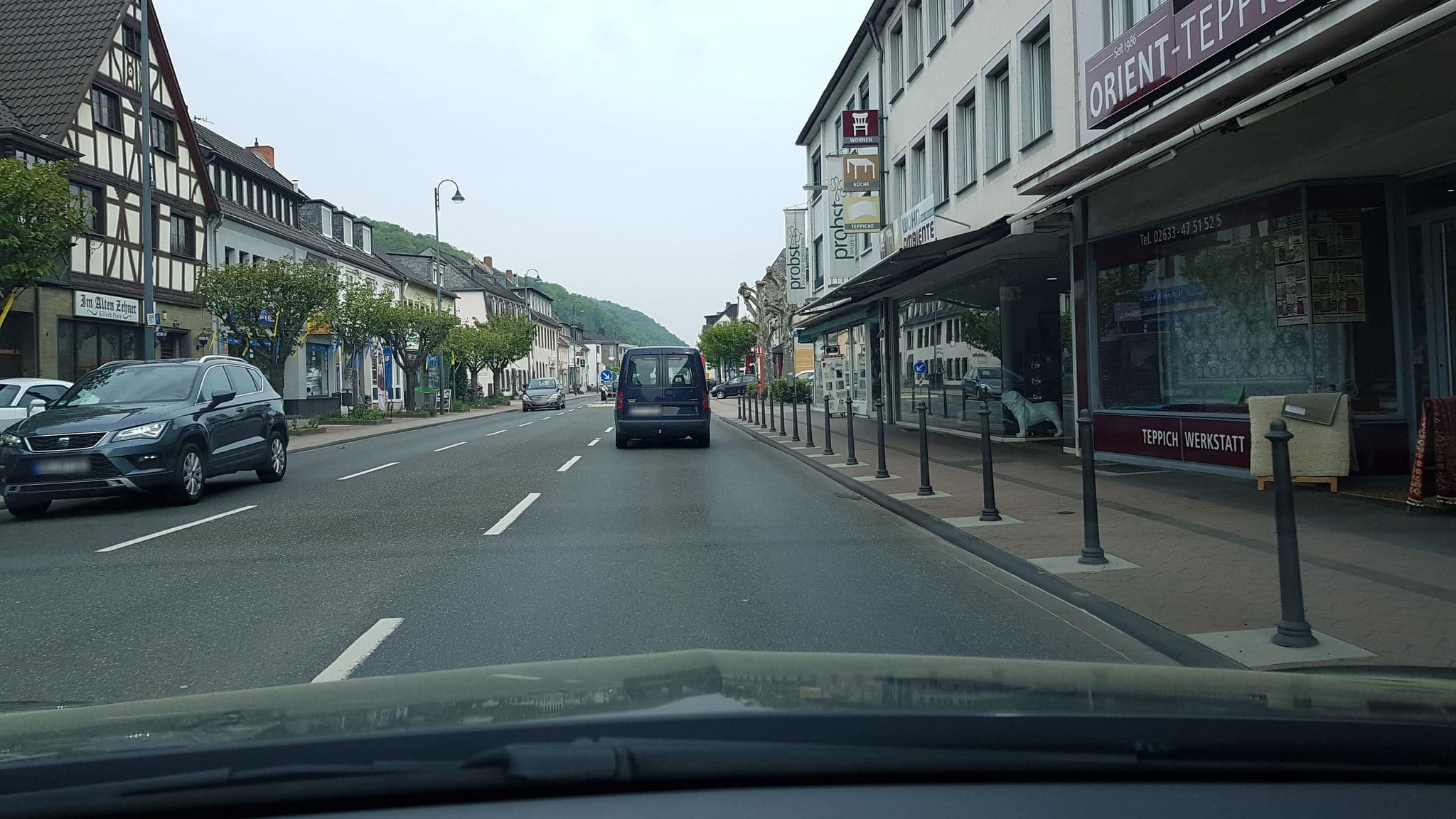 Street view near Manfred und Kornelia Niederée, Bad Breisig — © Lowiekse (CC BY-SA · Mapillary)