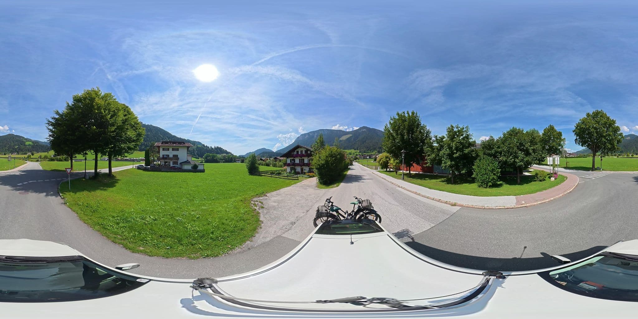 Street view near Pension Edelweiss, Söll — © osmplus_org (CC BY-SA · Mapillary)