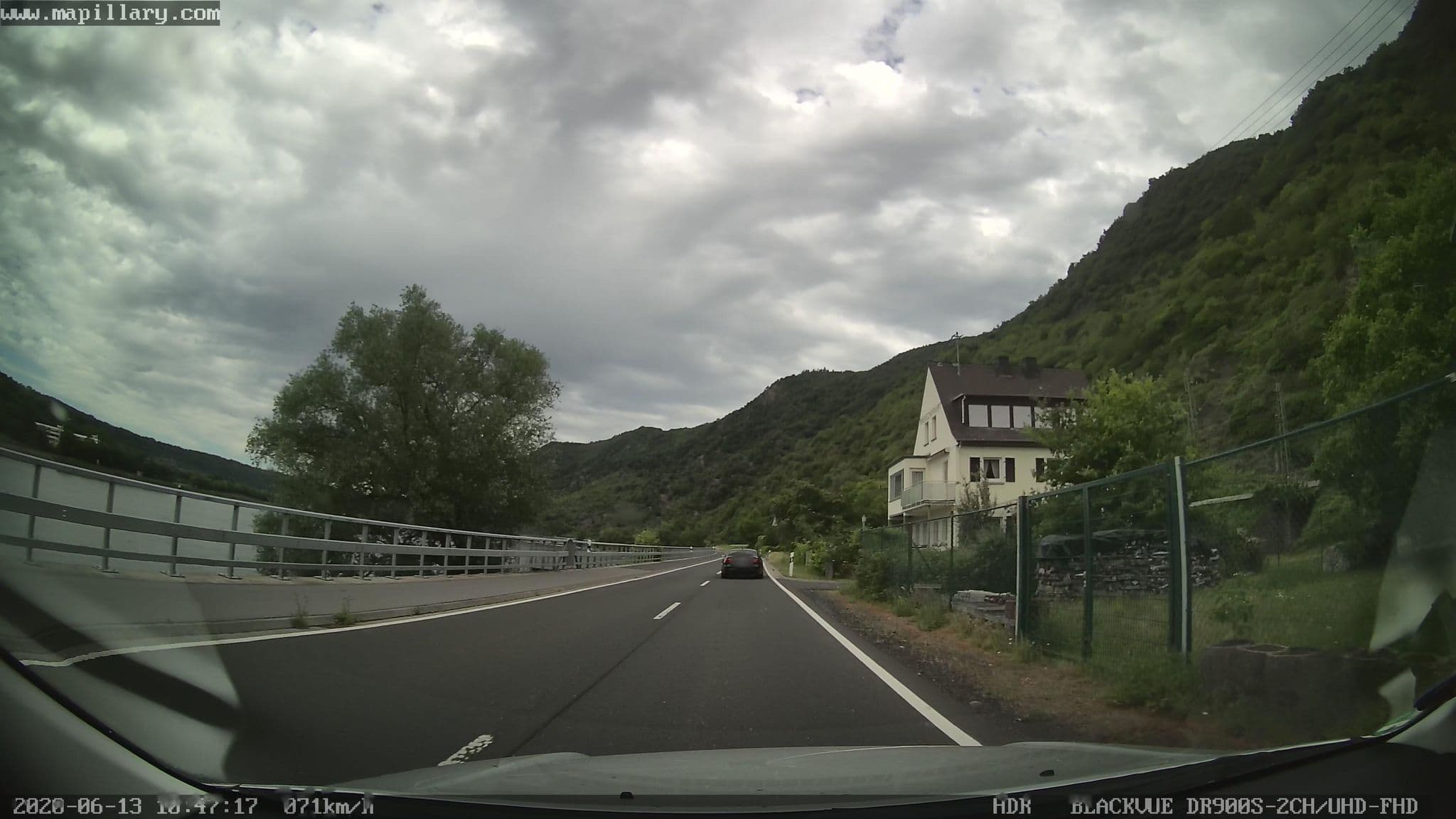 Street view near Hermann Karbach Proviantboot, Kamp-Bornhofen — © mapcreator (CC BY-SA · Mapillary)
