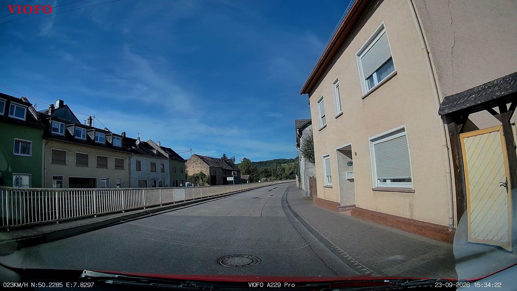 Street view near Gasthaus Pension zur Rose, Miehlen — © Javensf (CC BY-SA · Mapillary)