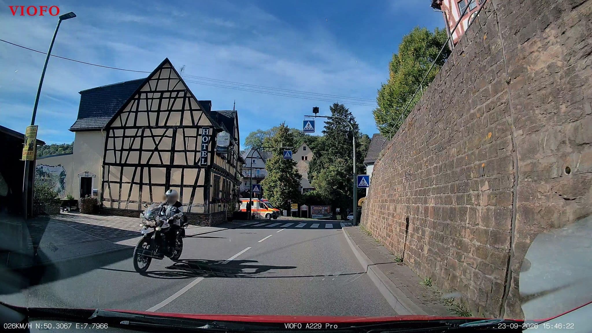 Street view near Landhotel Mühlbach, Nassau — © Javensf (CC BY-SA · Mapillary)