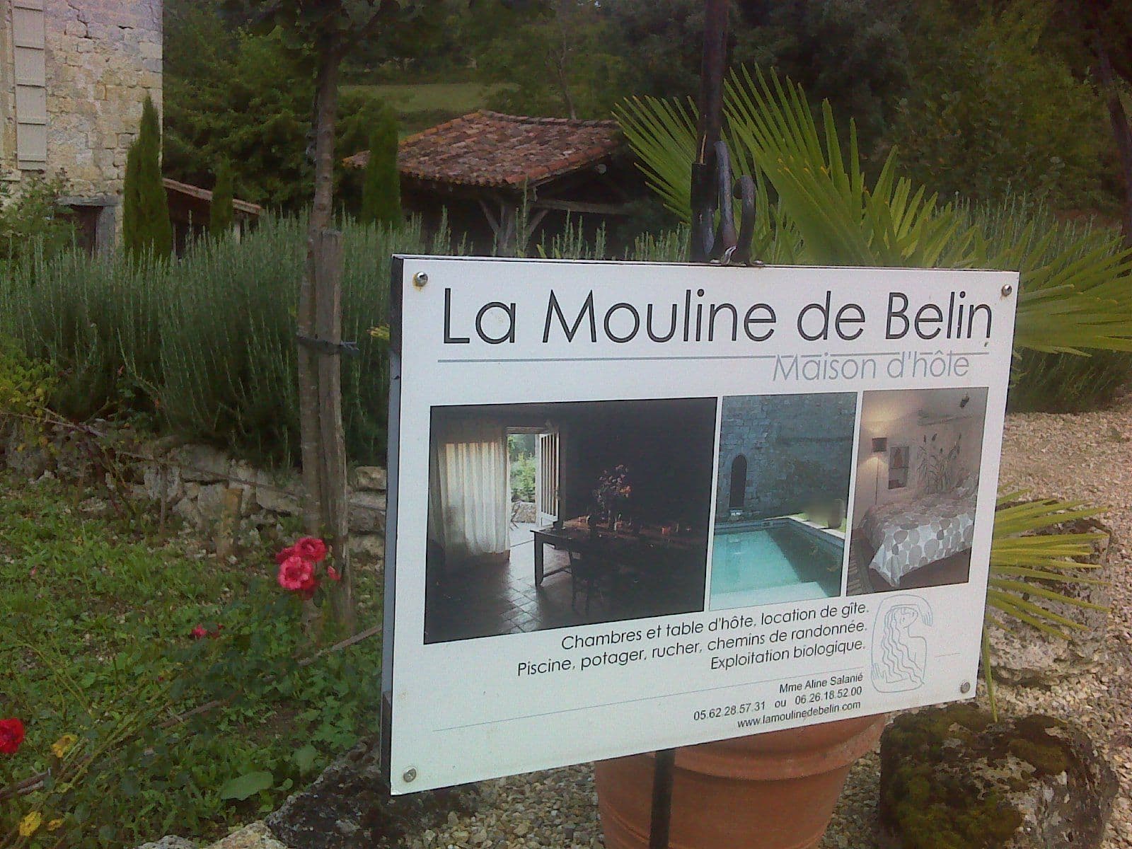 Street view near La Mouline de Belin, Lectoure — © bernardvoyageur (CC BY-SA · Mapillary)