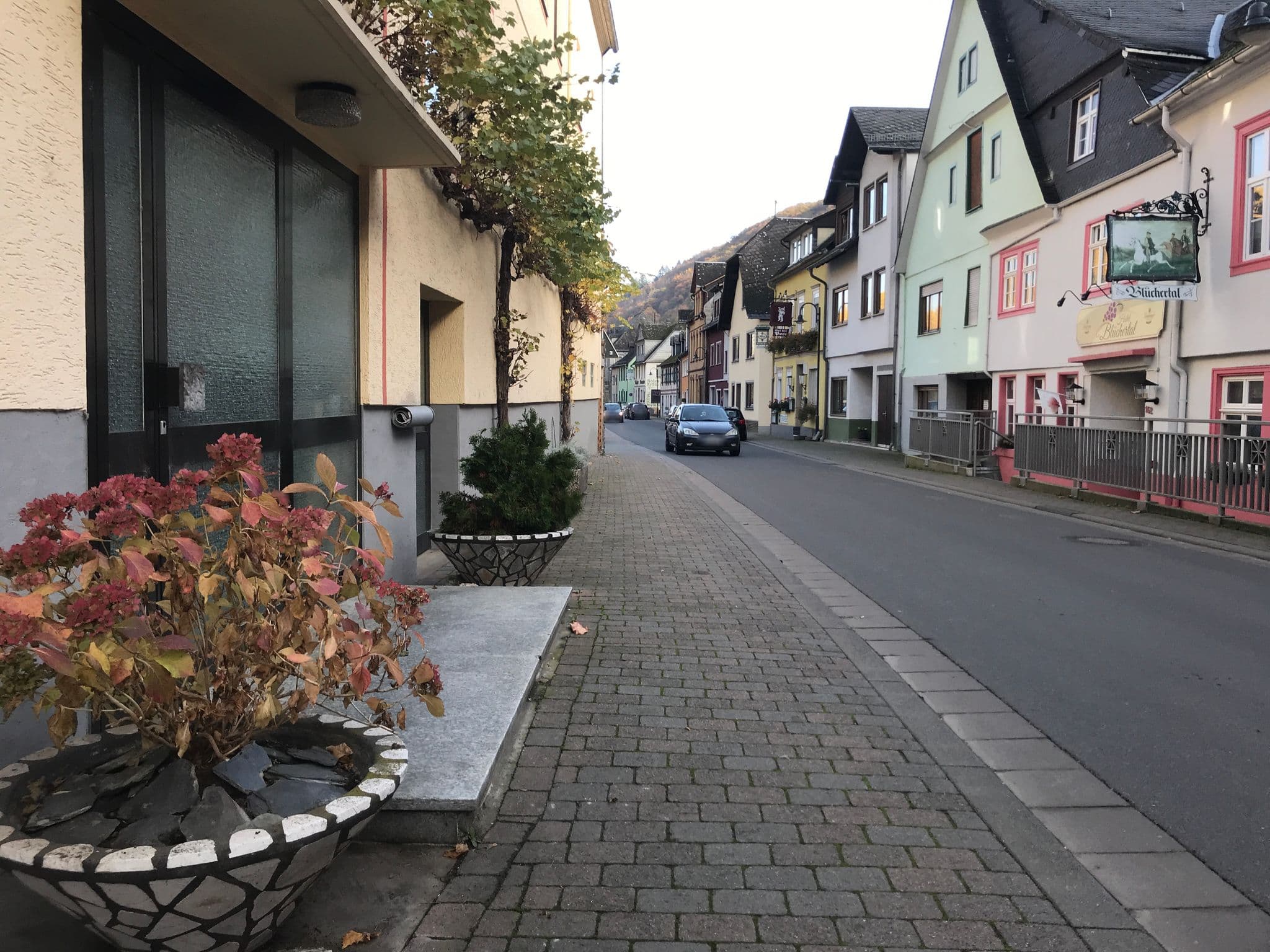 Street view near Landhotel-Gasthaus Bluchertal, Bacharach — © miguel_andrade (CC BY-SA · Mapillary)