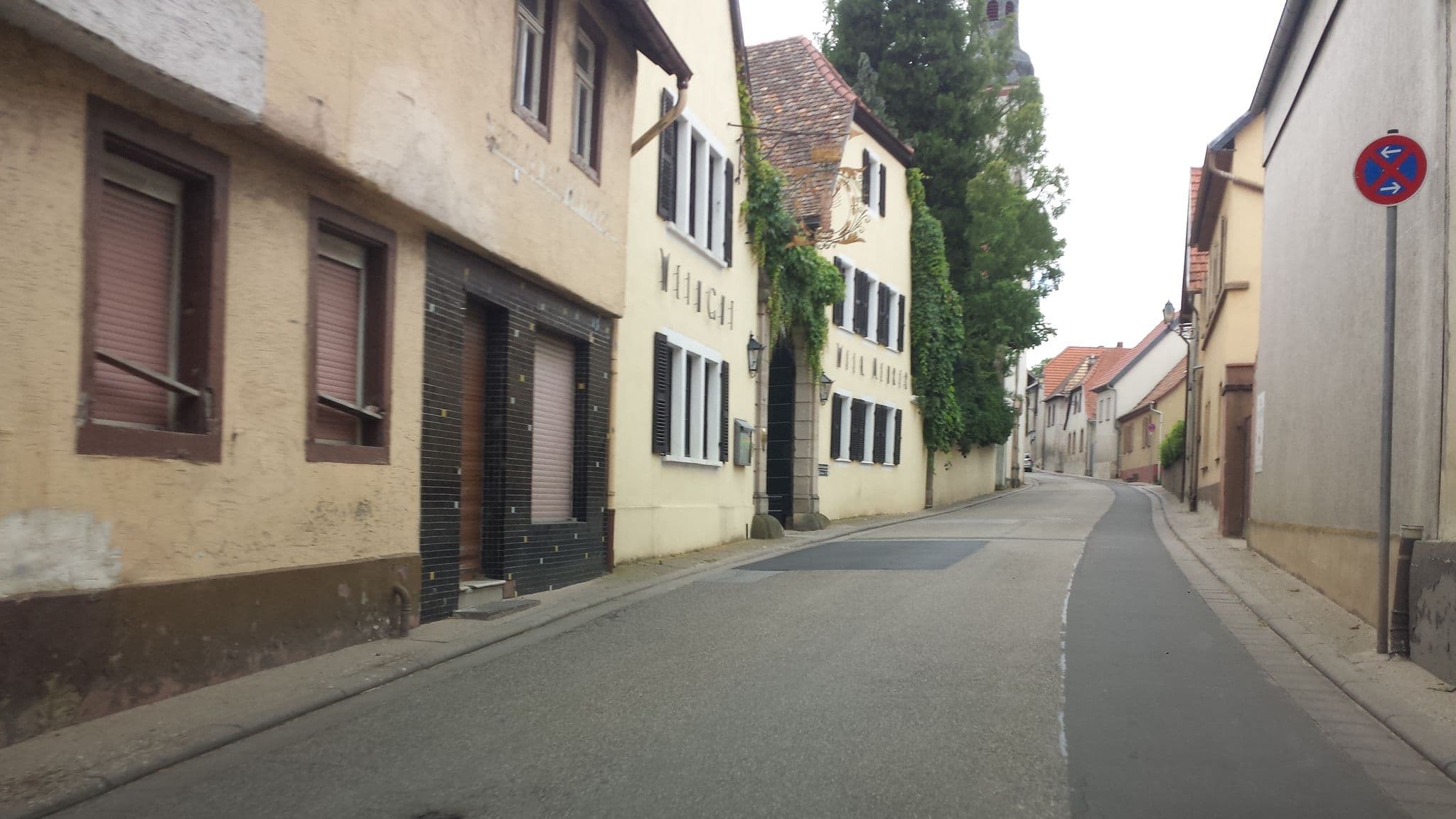 Street view near Meurer Wolfgang, Großkarlbach — © wegavision (CC BY-SA · Mapillary)