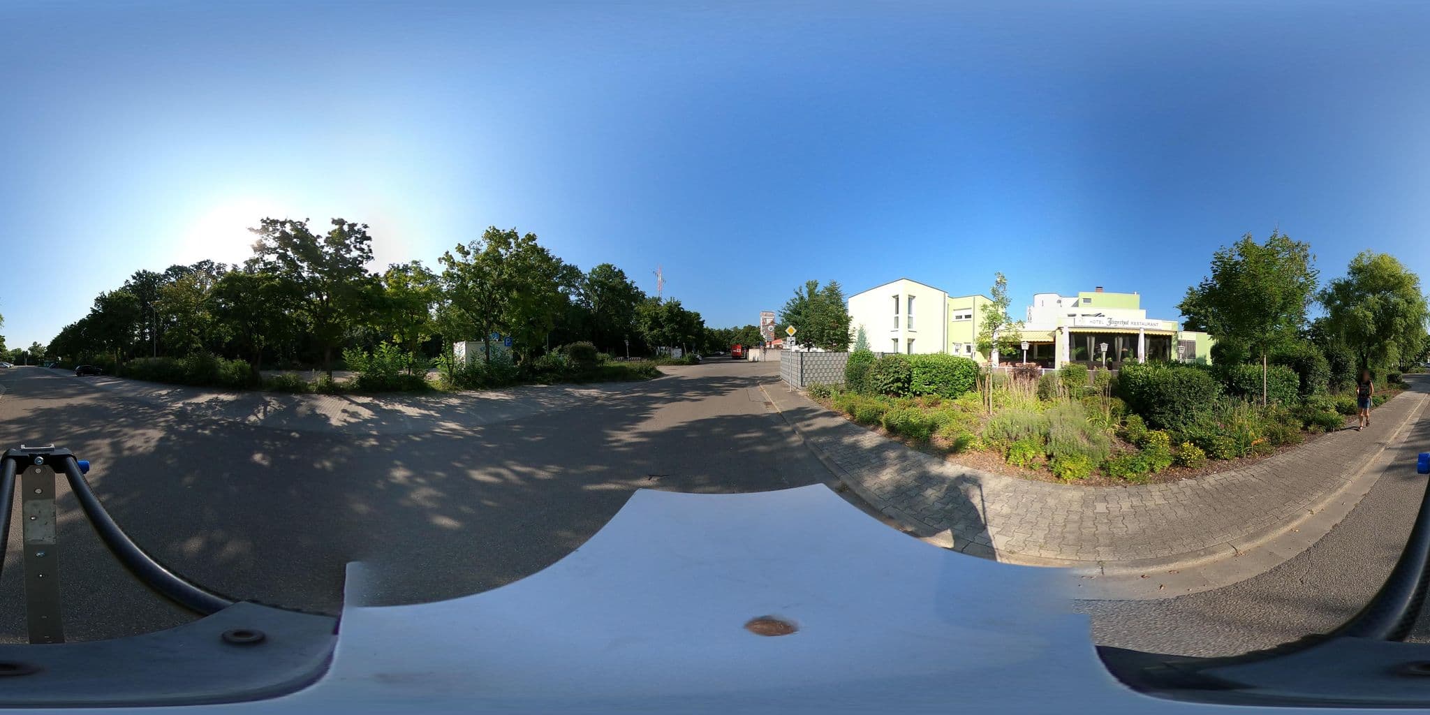 Street view near Jägerhof, Limburgerhof — © wegavision (CC BY-SA · Mapillary)