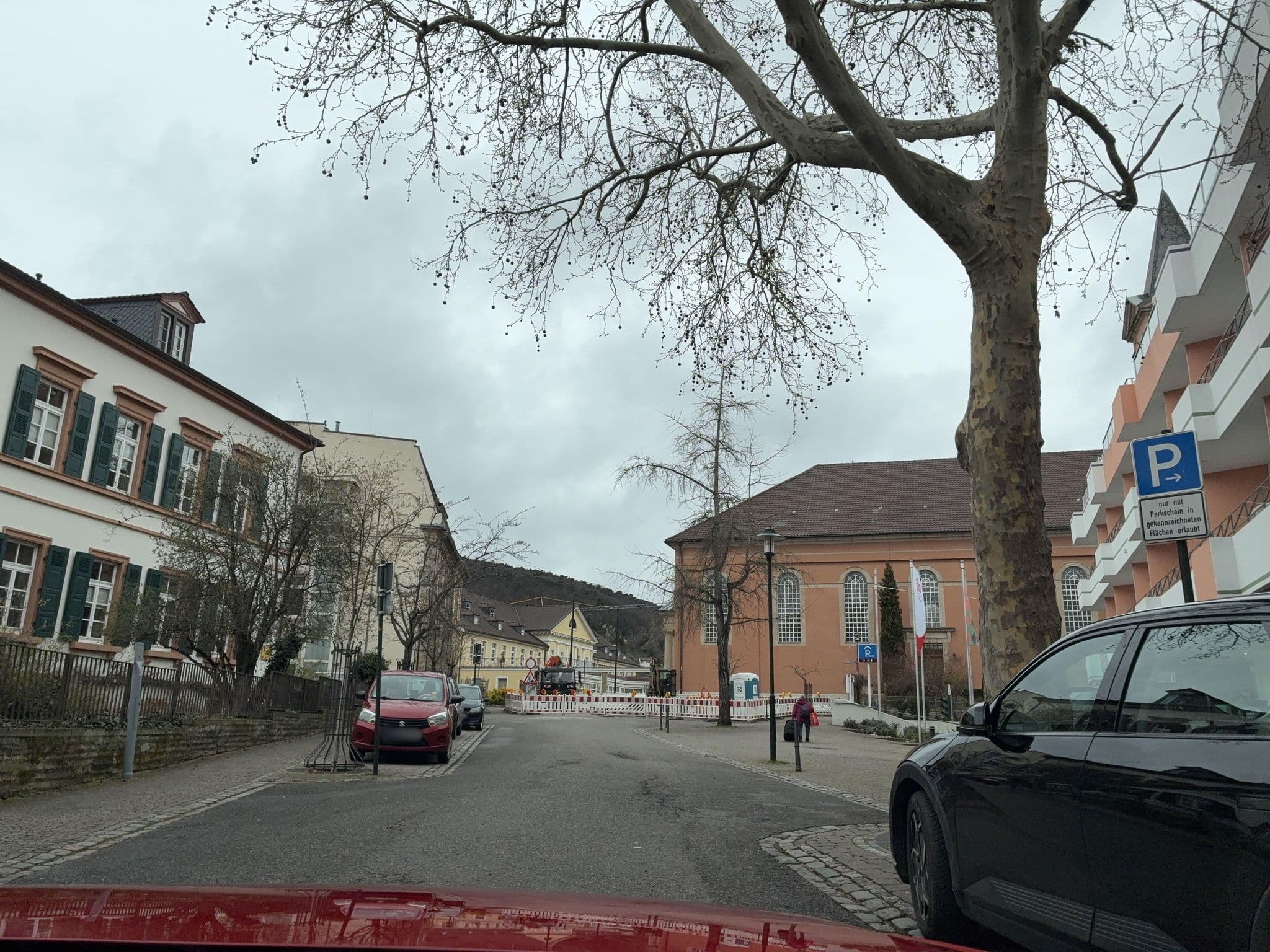 Street view near Hotel Sinneo am Park, Bad Dürkheim — © teddy73 (CC BY-SA · Mapillary)