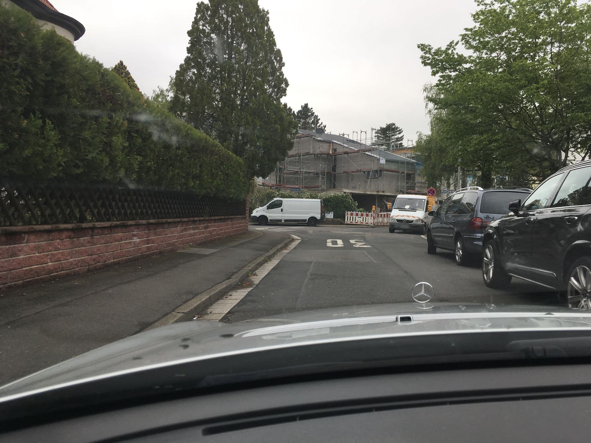 Street view near Waldhorn, Gonsenheim — © mbmz1 (CC BY-SA · Mapillary)