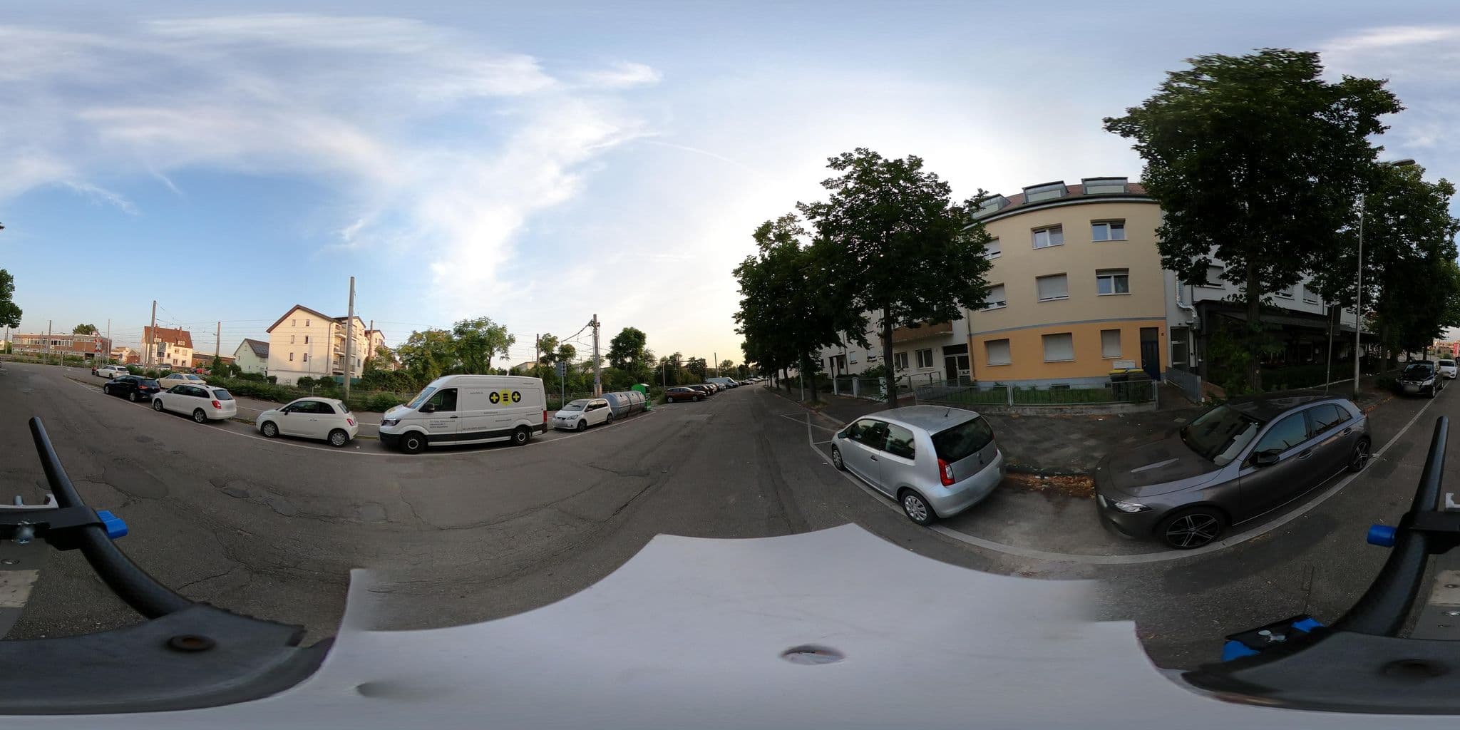 Street view near Hotel Restaurant Alexandros, Mannheim — © wegavision (CC BY-SA · Mapillary)