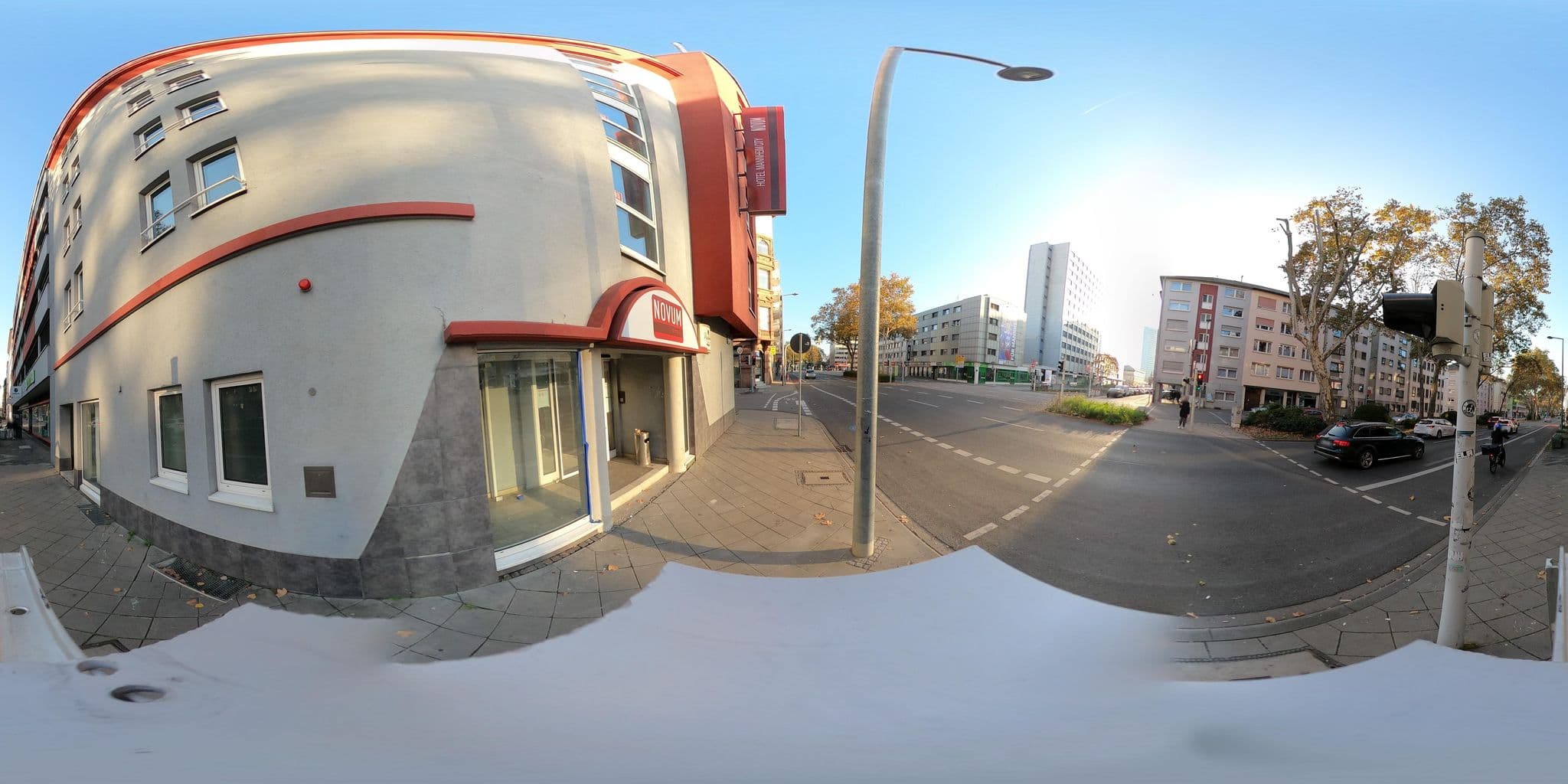 Street view near H+ Hotel Mannheim, Mannheim — © wegavision (CC BY-SA · Mapillary)