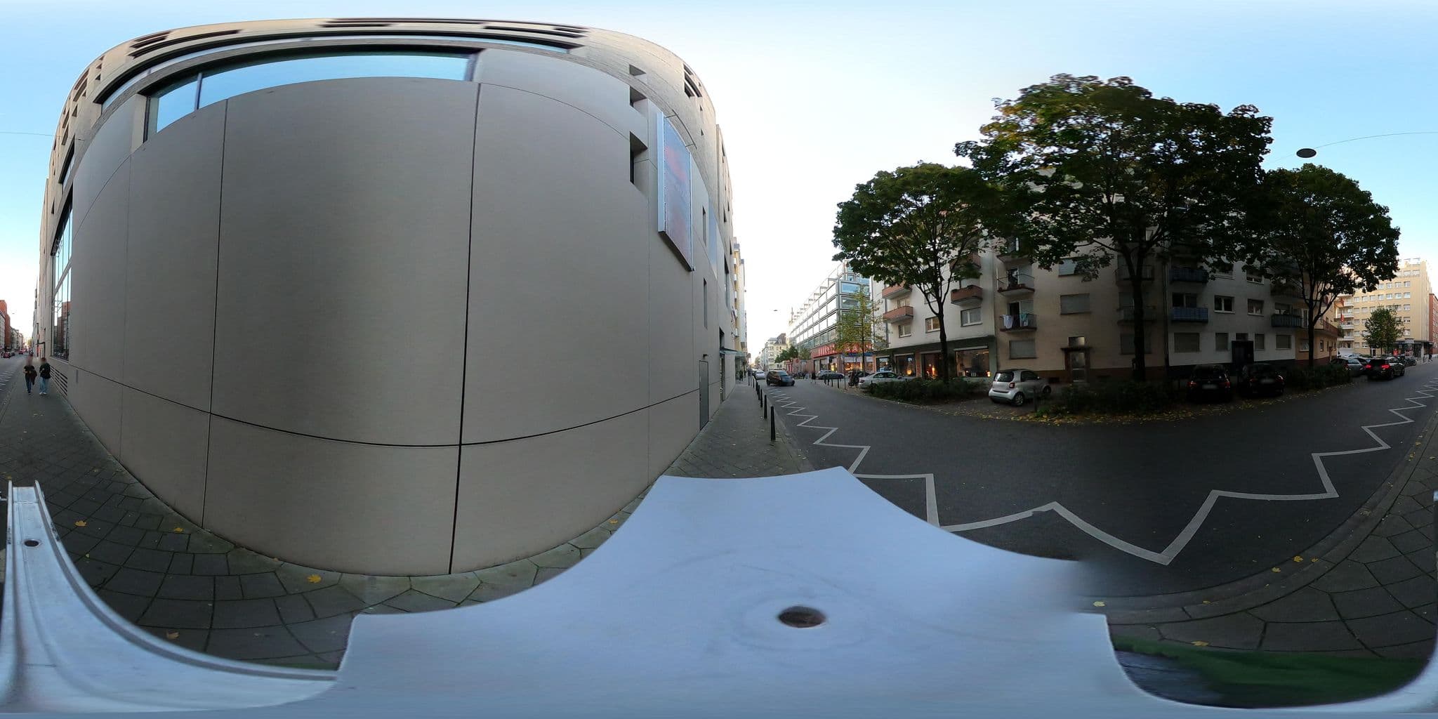 Street view near Welcome INN e.K. Wohnen auf Zeit Bereich Hotel und Immobilien Hotel, Mannheim — © wegavision (CC BY-SA · Mapillary)