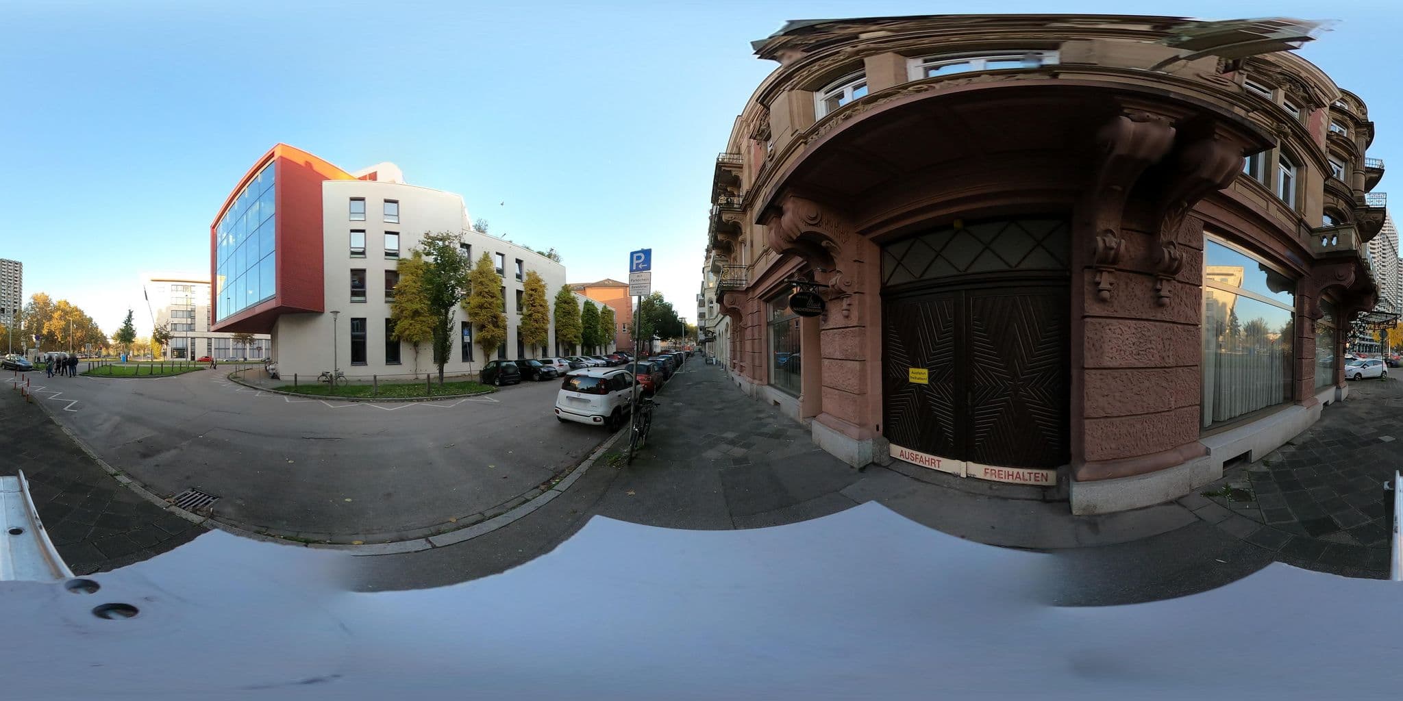 Street view near Hotel Mack Mannheim, Mannheim — © wegavision (CC BY-SA · Mapillary)