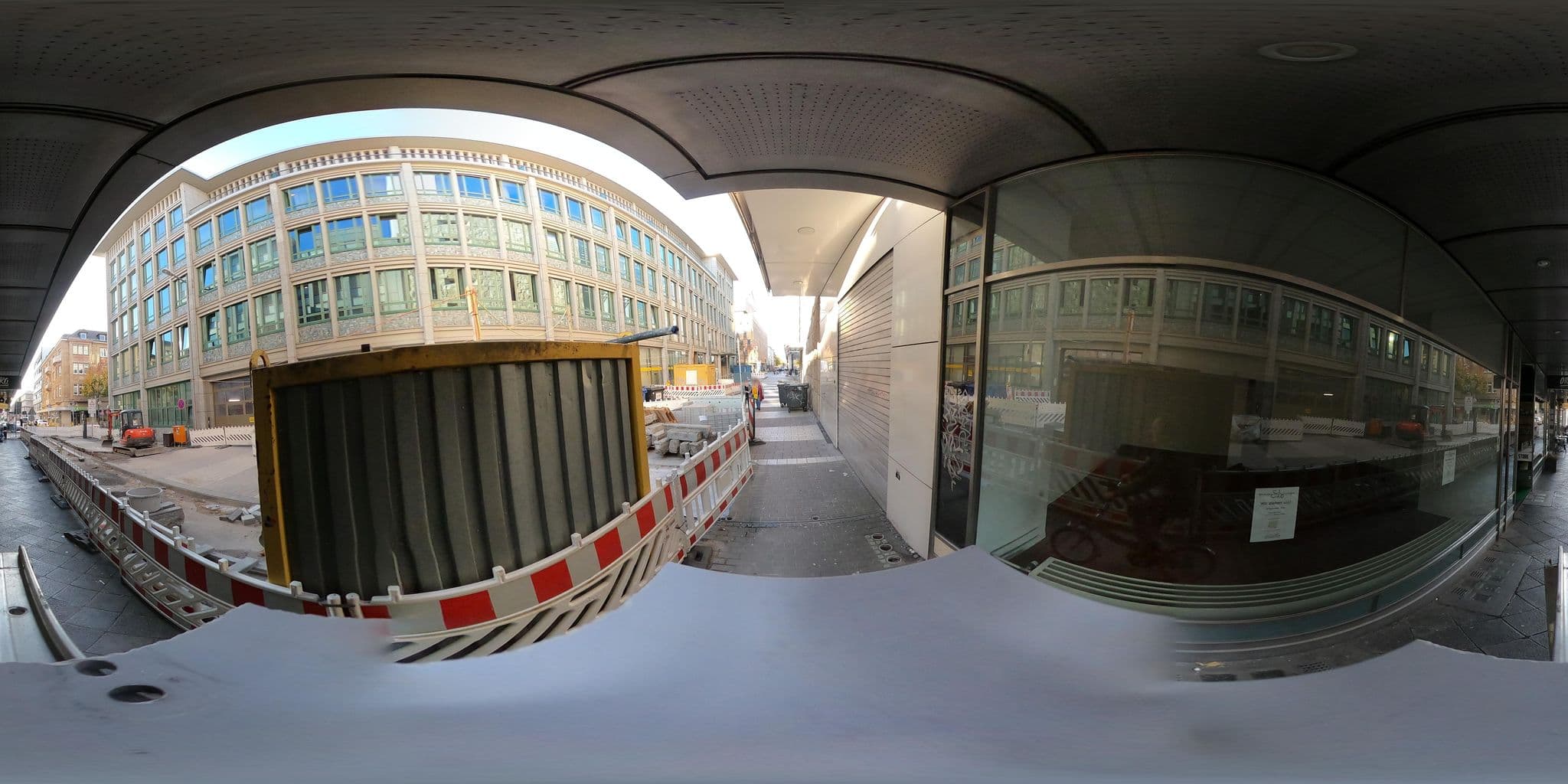 Street view near Motel One Mannheim, Mannheim — © wegavision (CC BY-SA · Mapillary)