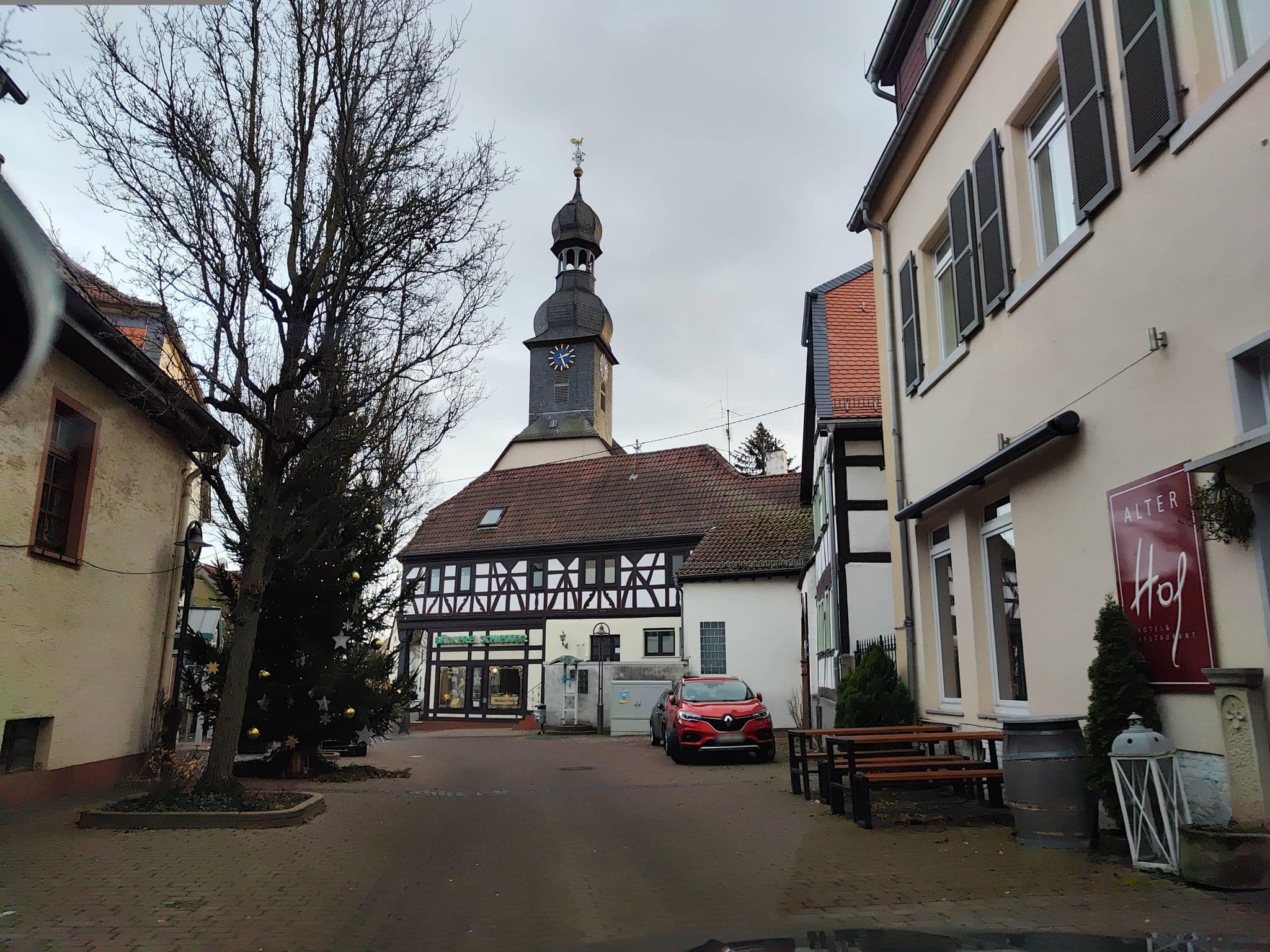 Street view near Gästehaus Alte Schule, Nordenstadt — © teddy73 (CC BY-SA · Mapillary)