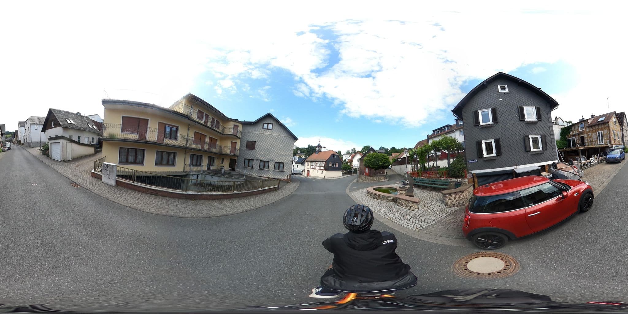 Street view near Café Pension Henrich - Familie Marx, Schmitten — © Planungsgesellschaft_RV-K_MB (CC BY-SA · Mapillary)