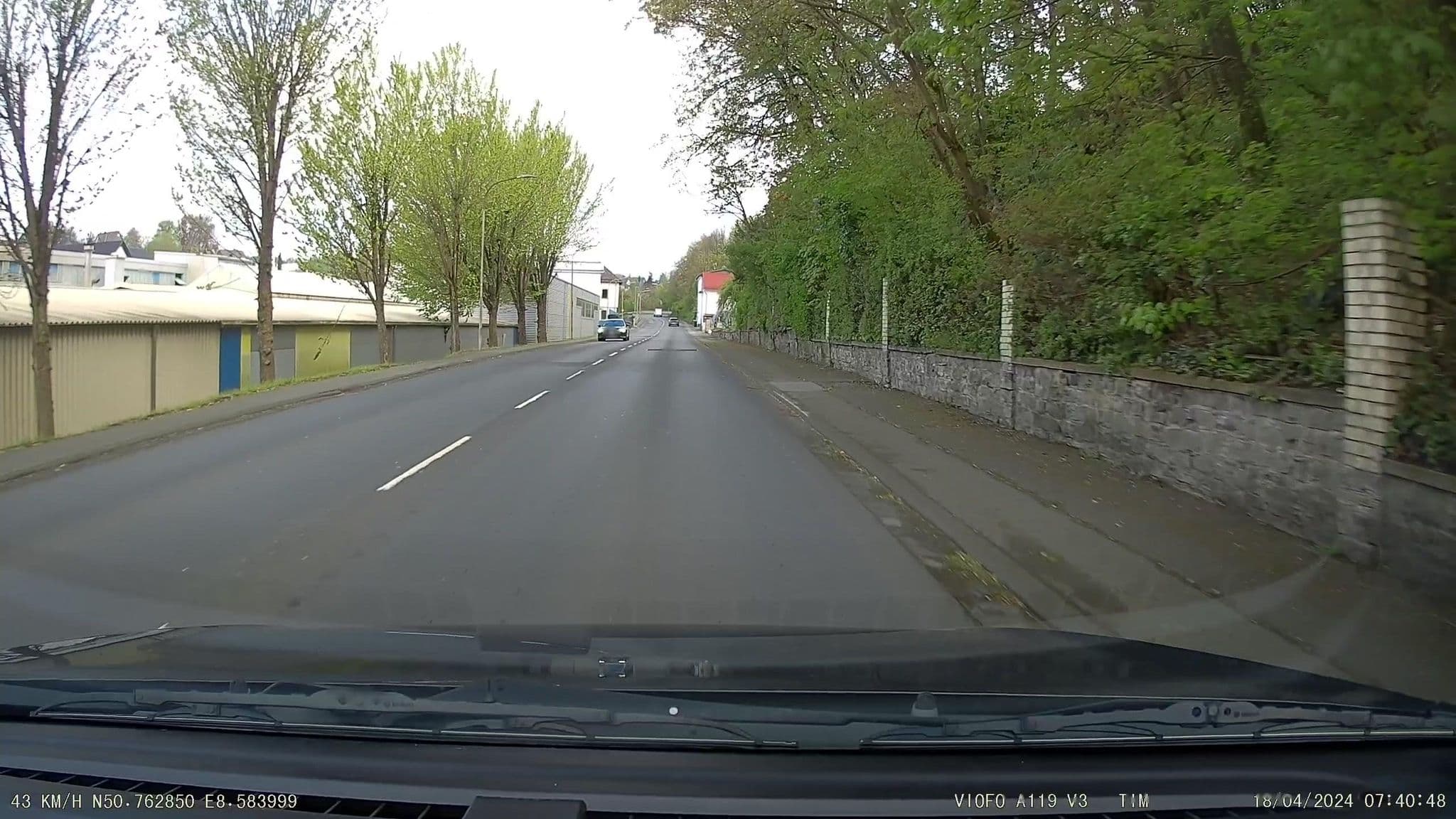 Street view near Haus Waldfried, Gladenbach — © tim3003 (CC BY-SA · Mapillary)