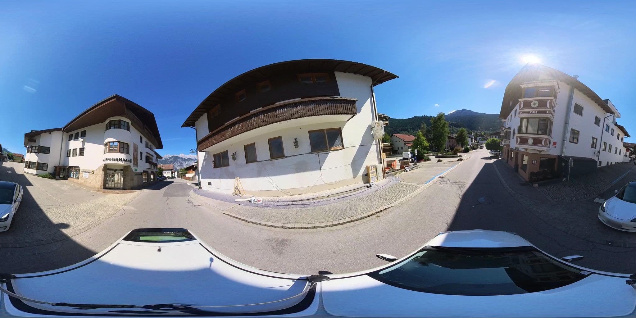 Street view near C+M+B Glaubenshotel, Axams — © osmplus_org (CC BY-SA · Mapillary)