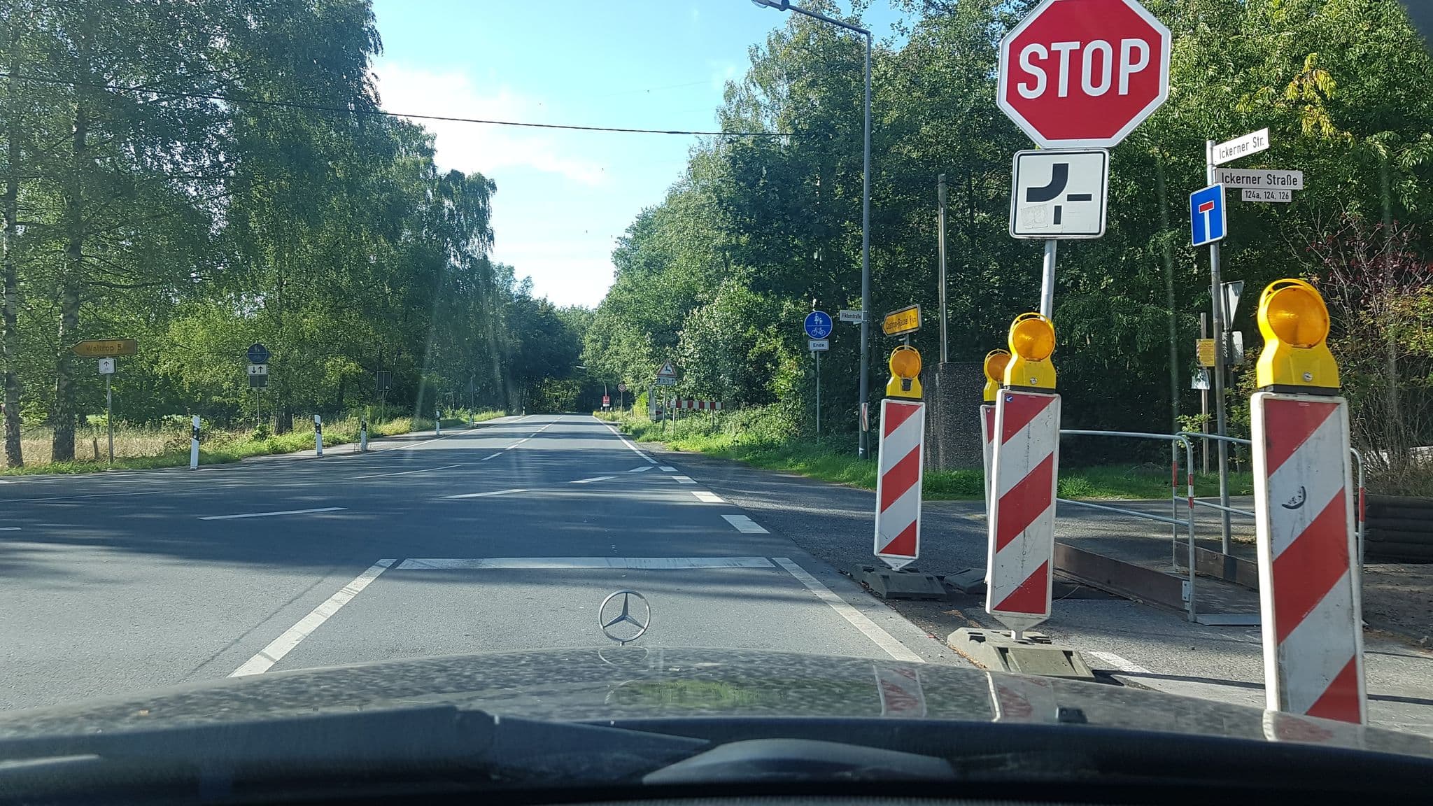 Street view near Hotel-Restaurant Sonnenhof, Waltrop — © mapnrw (CC BY-SA · Mapillary)