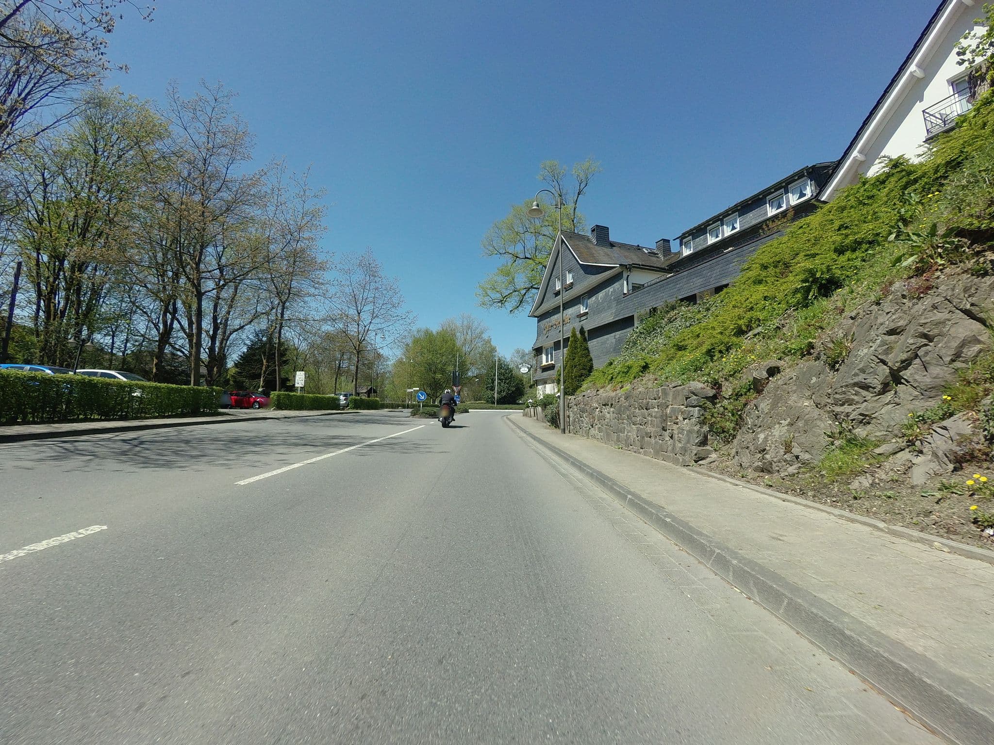 Street view near Hotel zur Brücke, Drolshagen — © redboll (CC BY-SA · Mapillary)
