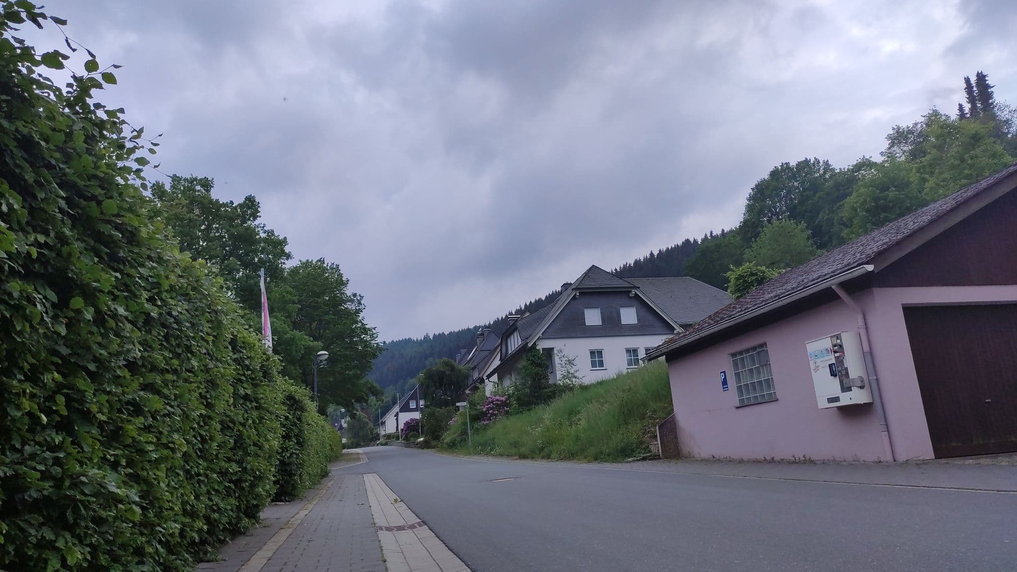 Street view near Haus Hubertus, Winterberg — © ma1pp1er (CC BY-SA · Mapillary)