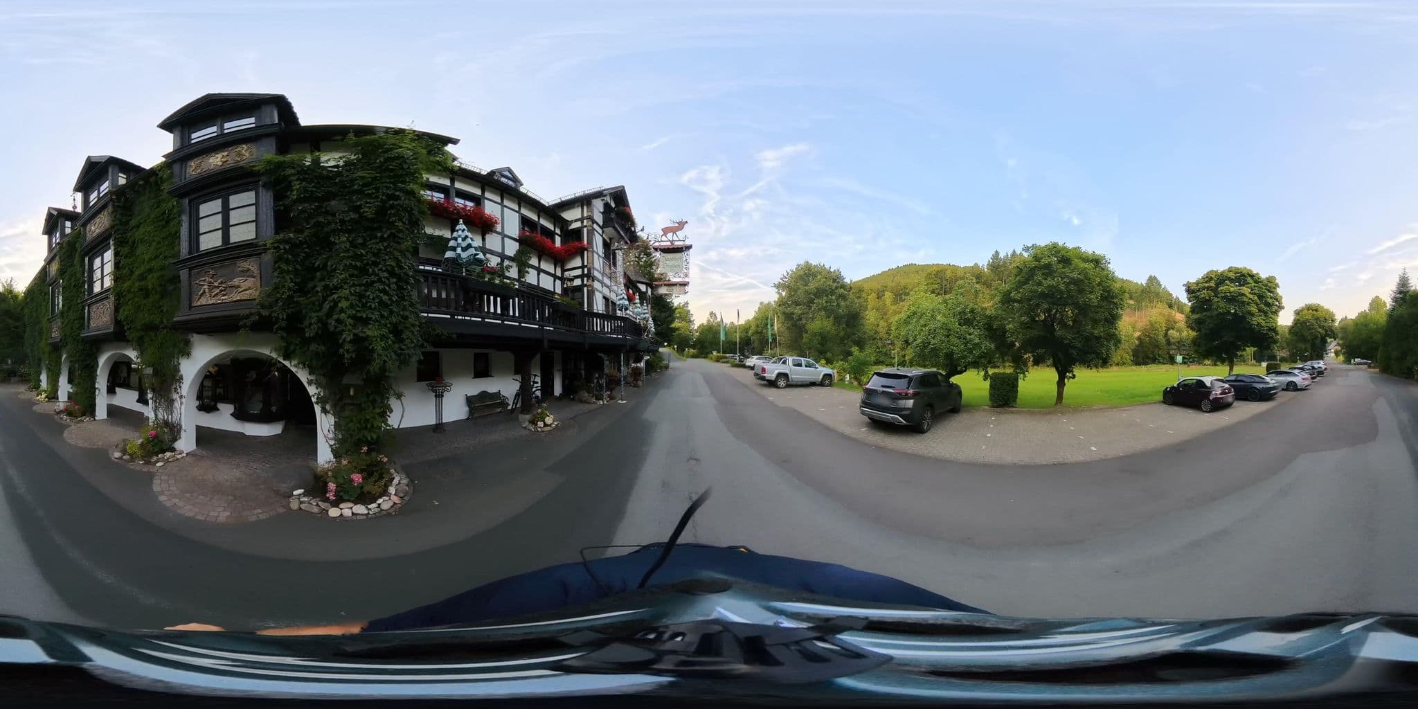 Street view near Relais und Chateaux Hotel Jagdhof Glashütte, Erndtebrück — © tim3003 (CC BY-SA · Mapillary)
