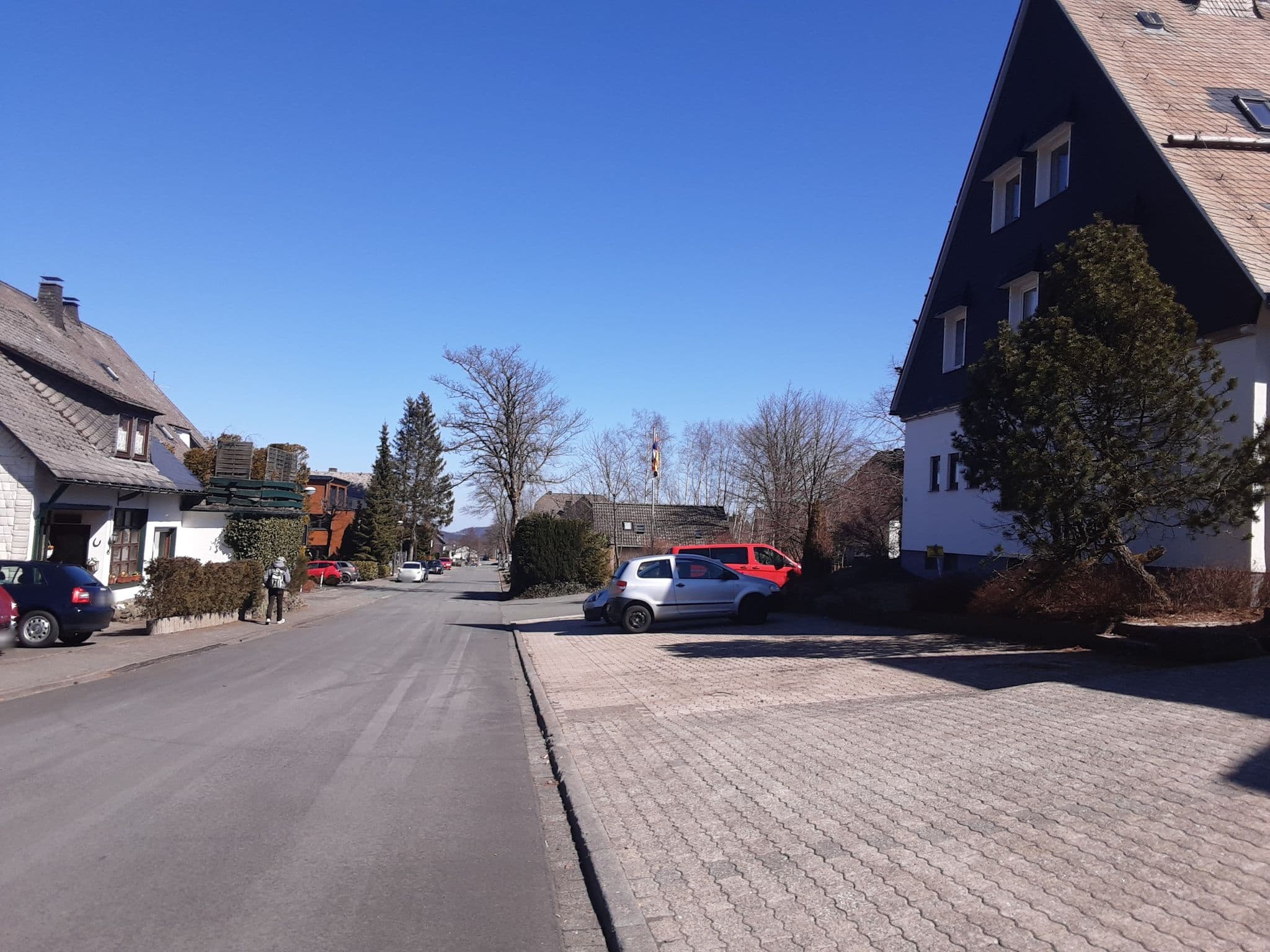 Street view near Fichtenweg 45, Winterberg — © blebbi (CC BY-SA · Mapillary)