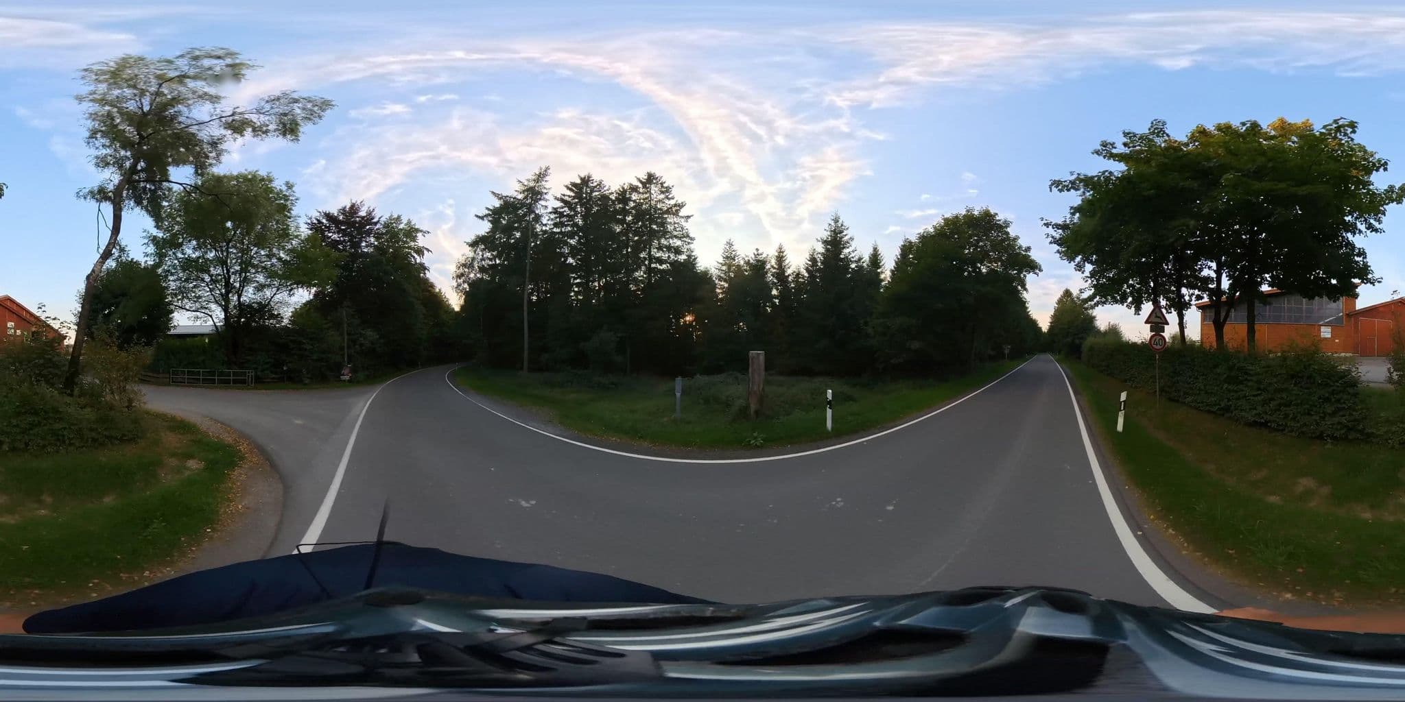 Street view near Landgasthof Zum Lahnhof, Netphen — © tim3003 (CC BY-SA · Mapillary)