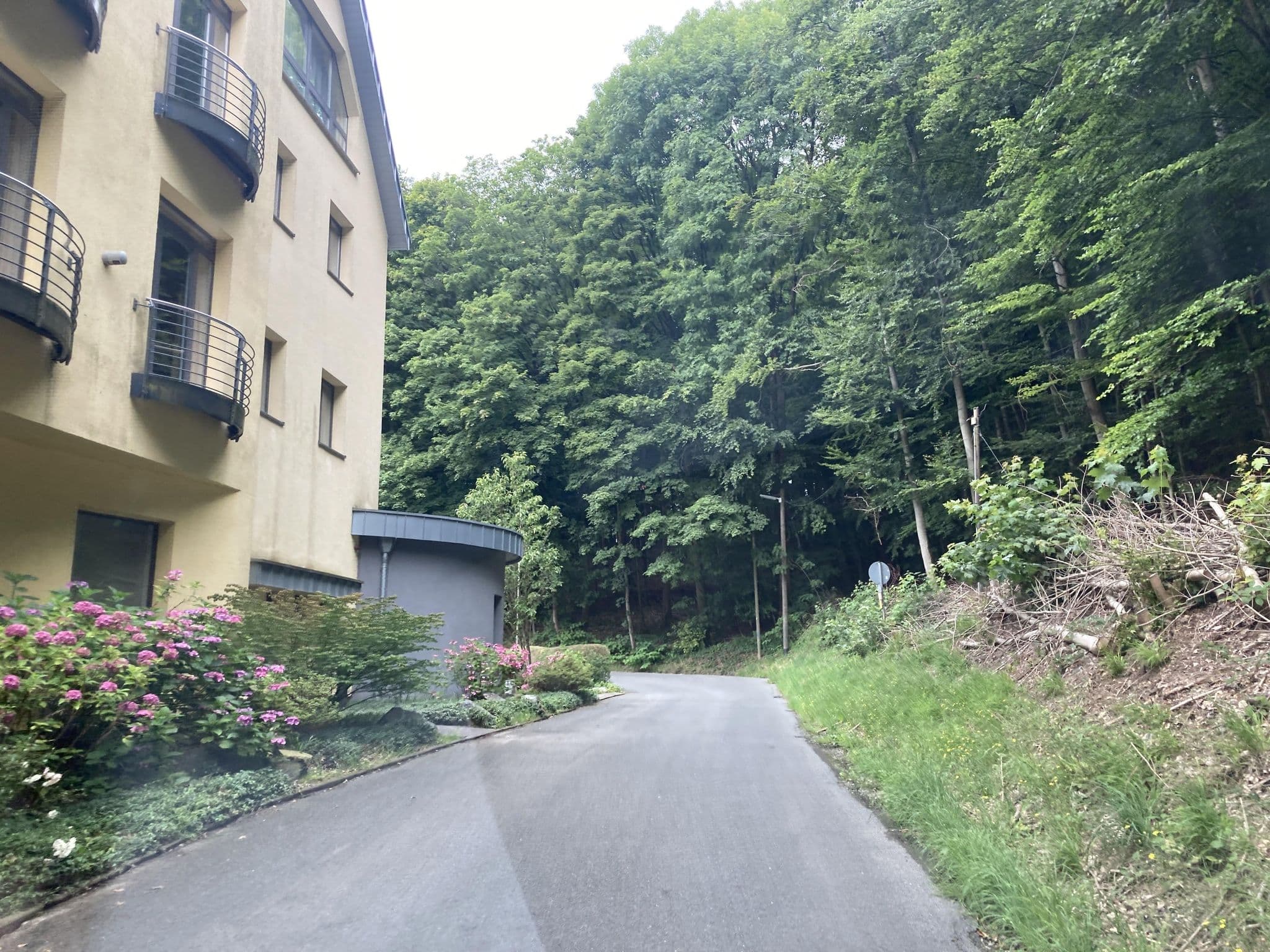Street view near Literaturhotel Franzosenhohl Iserlohn, Iserlohn — © tasmaniadevil (CC BY-SA · Mapillary)