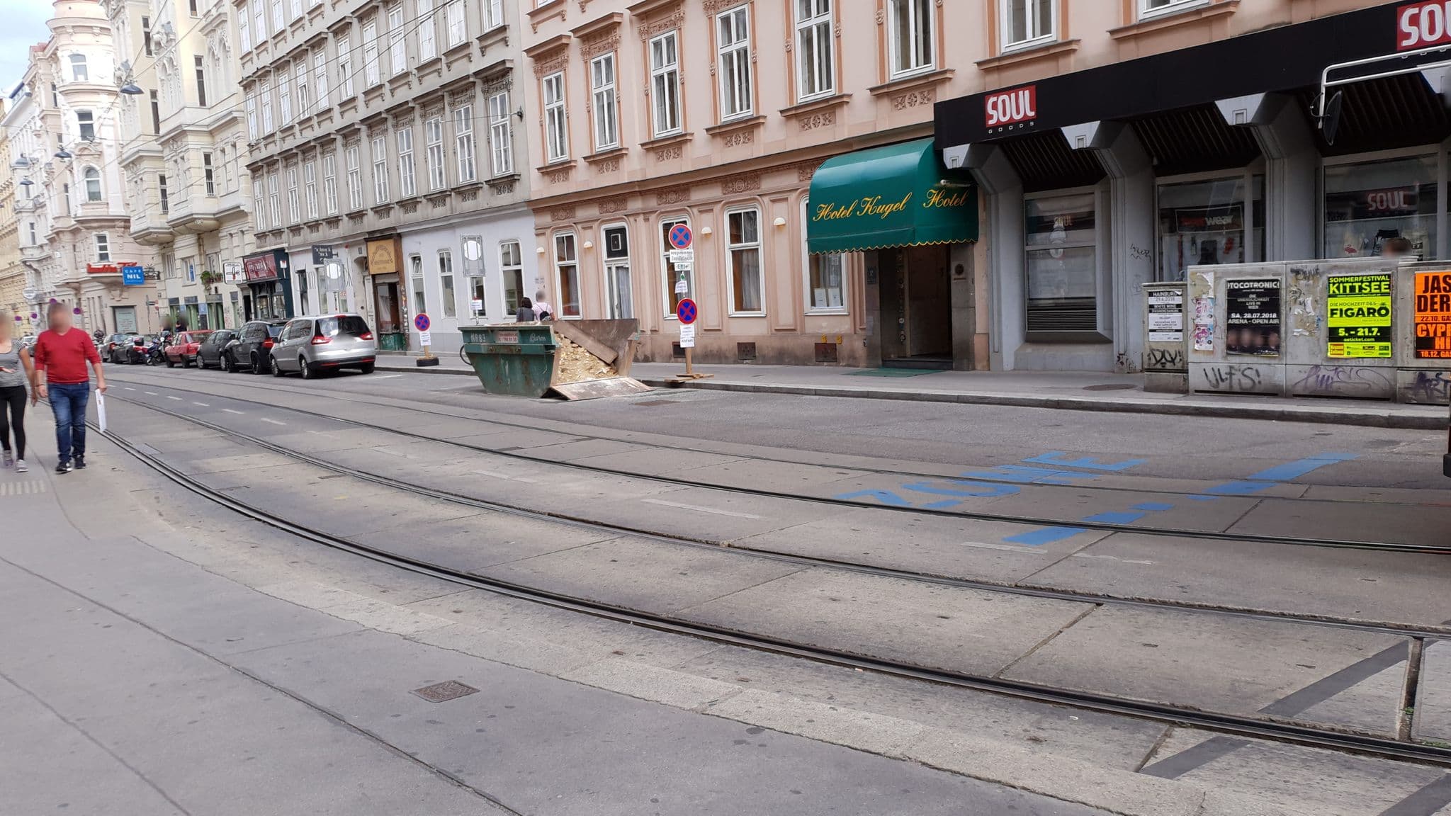 Street view near Kugel, Neubau — © jopparn (CC BY-SA · Mapillary)