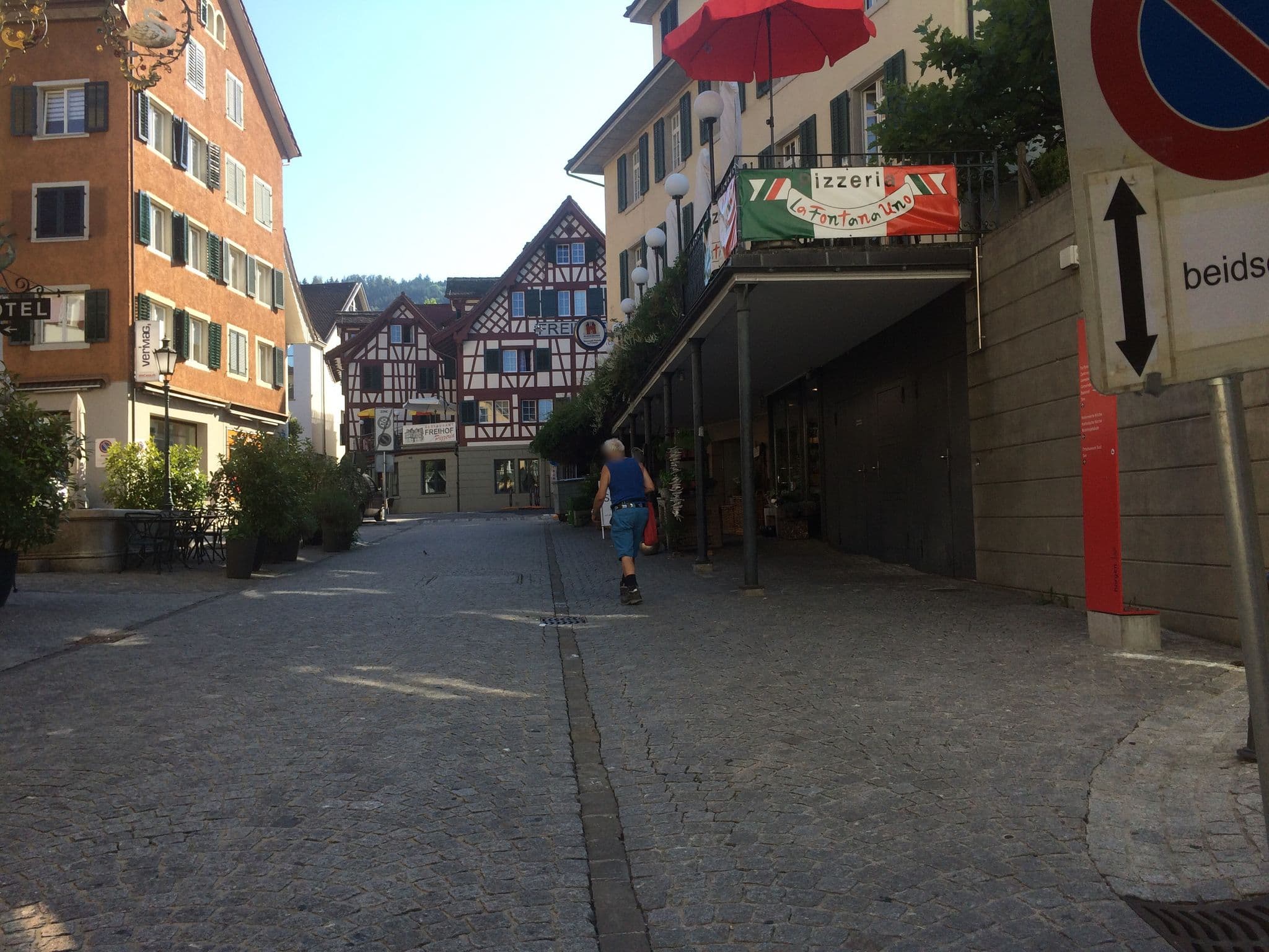 Street view near Hotel Schwan, Dettighofen — © mac_do (CC BY-SA · Mapillary)