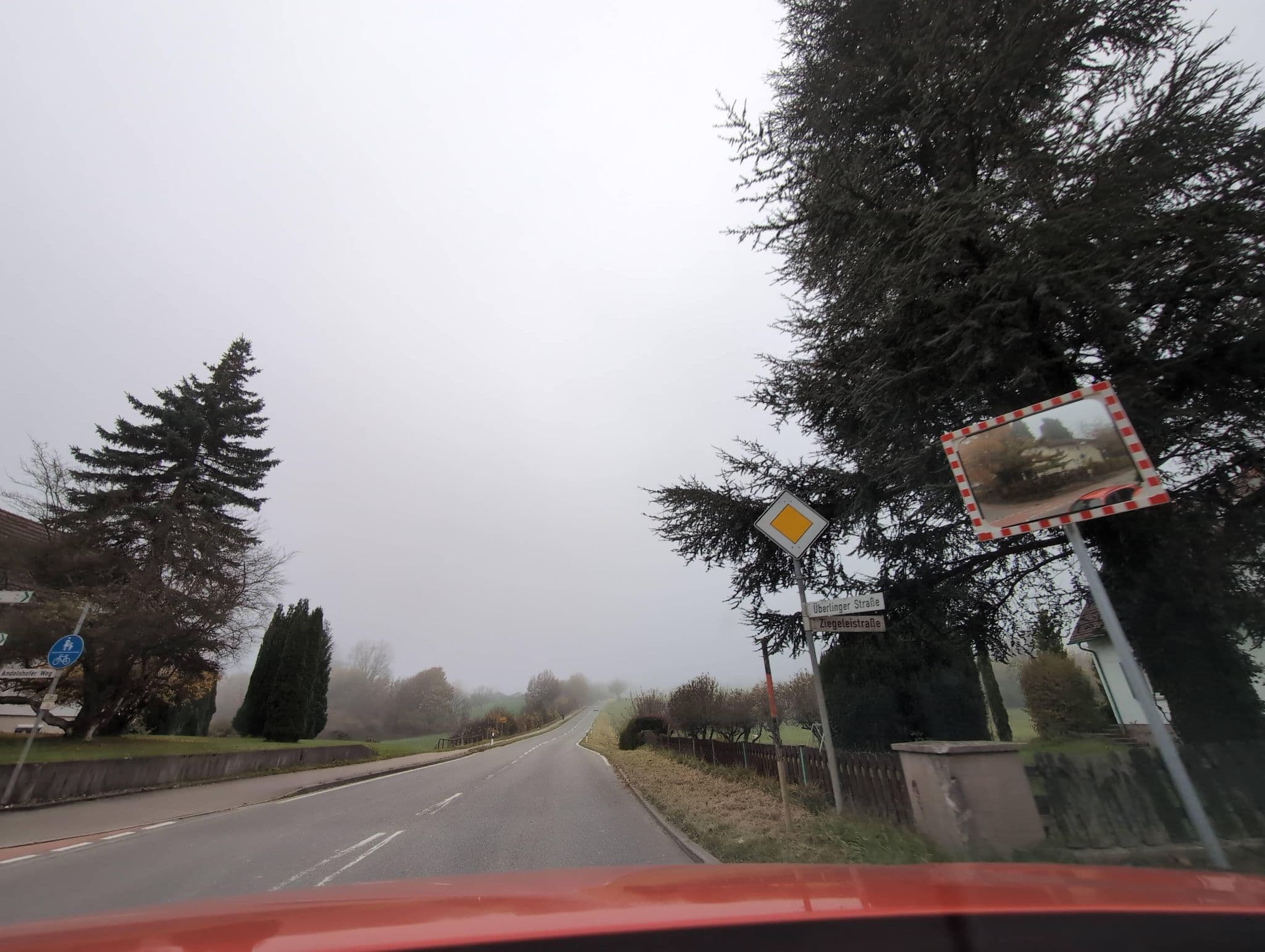 Street view near Gästehaus Wesle, Überlingen — © mcliquid (CC BY-SA · Mapillary)