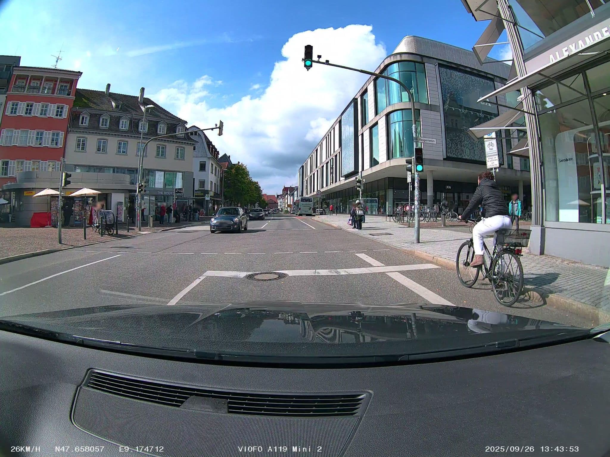 Street view near Gerda Nichtraucher - Hotel, Konstanz — © soulcover (CC BY-SA · Mapillary)