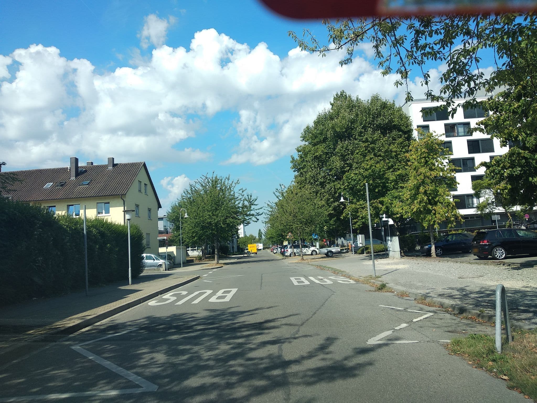 Street view near Jan-Hus-Haus, Paradies — © canadarunner (CC BY-SA · Mapillary)