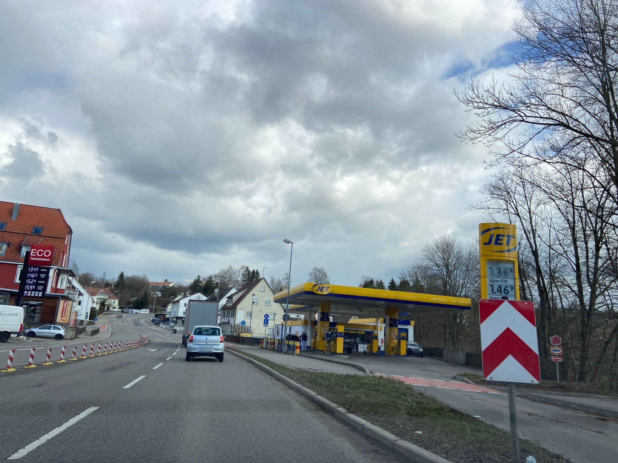 Street view near Pension Kreuz, Sigmaringen — © googie0815 (CC BY-SA · Mapillary)