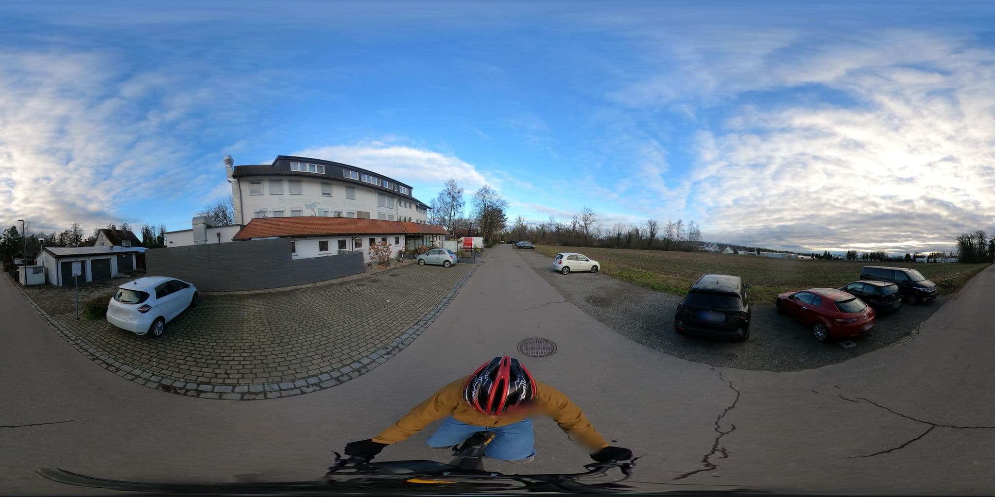 Street view near Hotel Restaurant Schwedi, Eriskirch — © RadNETZ (CC BY-SA · Mapillary)