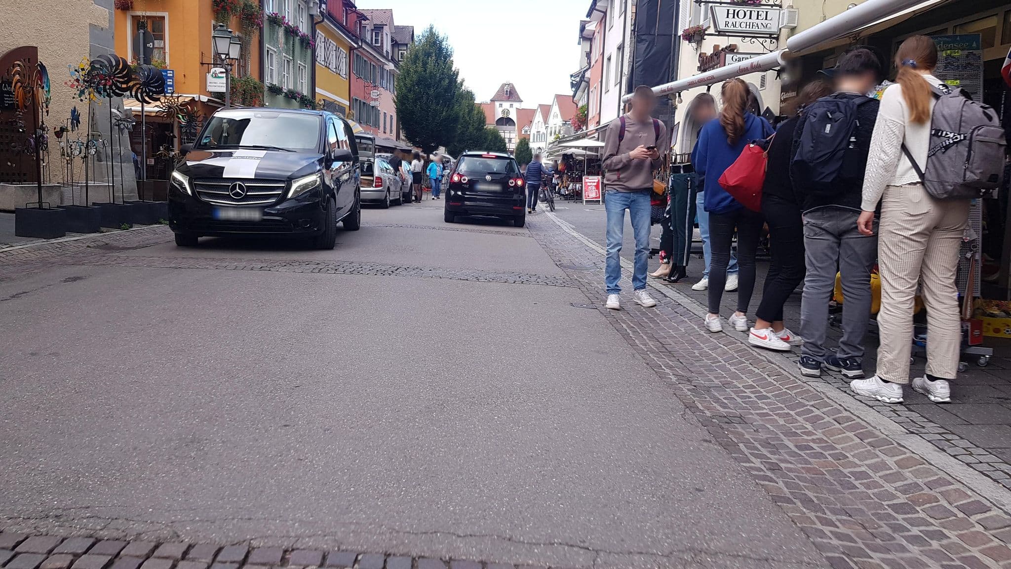 Street view near Mittelalterhotel Gästehaus Rauchfang, Meersburg — © thmunichways (CC BY-SA · Mapillary)