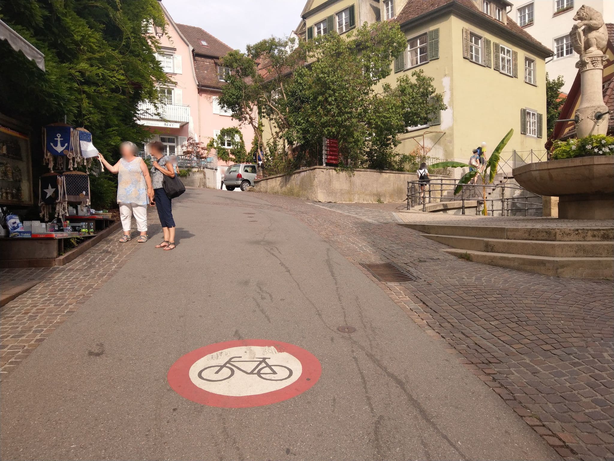 Street view near Gaestehaus Seliger, Meersburg — © 5rmft (CC BY-SA · Mapillary)
